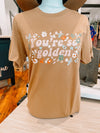 You&#39;re So Golden Rust Graphic Tee up to Plus Short sleeve Chaudoin Creations 