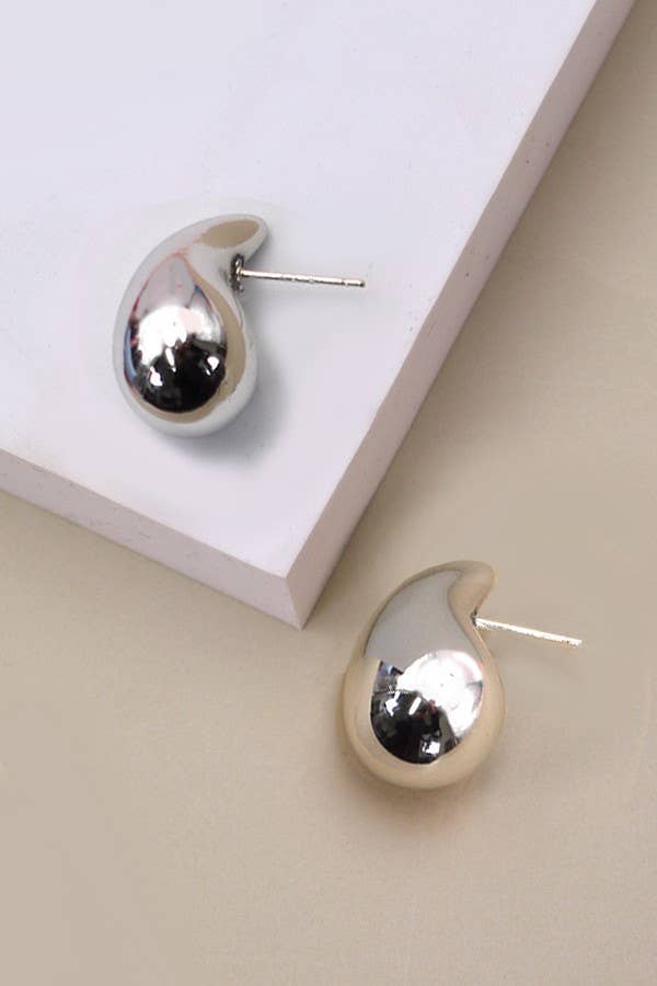 GRACEFUL LIGHTWEIGHT TEARDROP EARRINGS | 80E1961: GOLD JOSSLYN by wall to wall 
