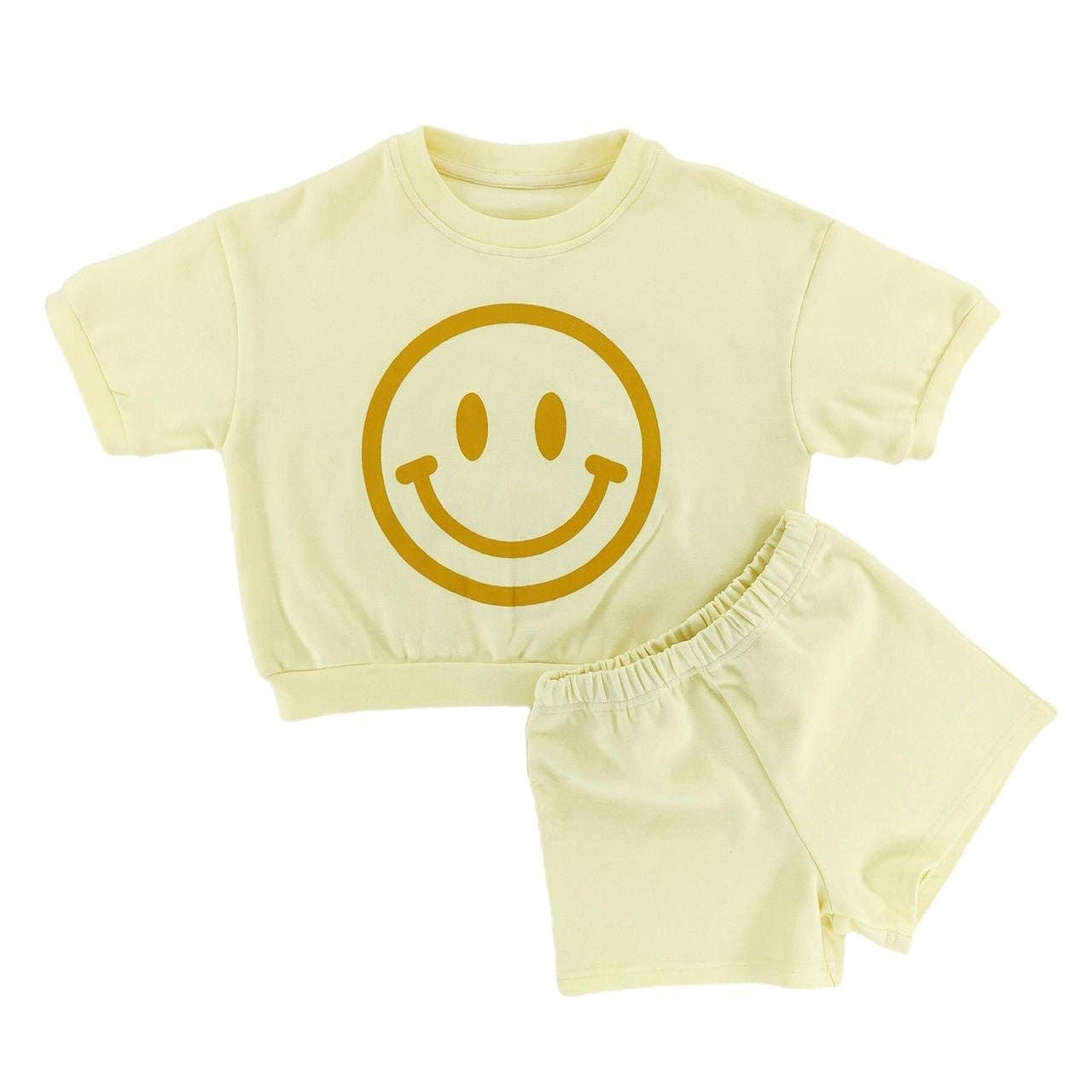 Sunshine Short Sleeve Smiley Set: 4T Little One Shop 