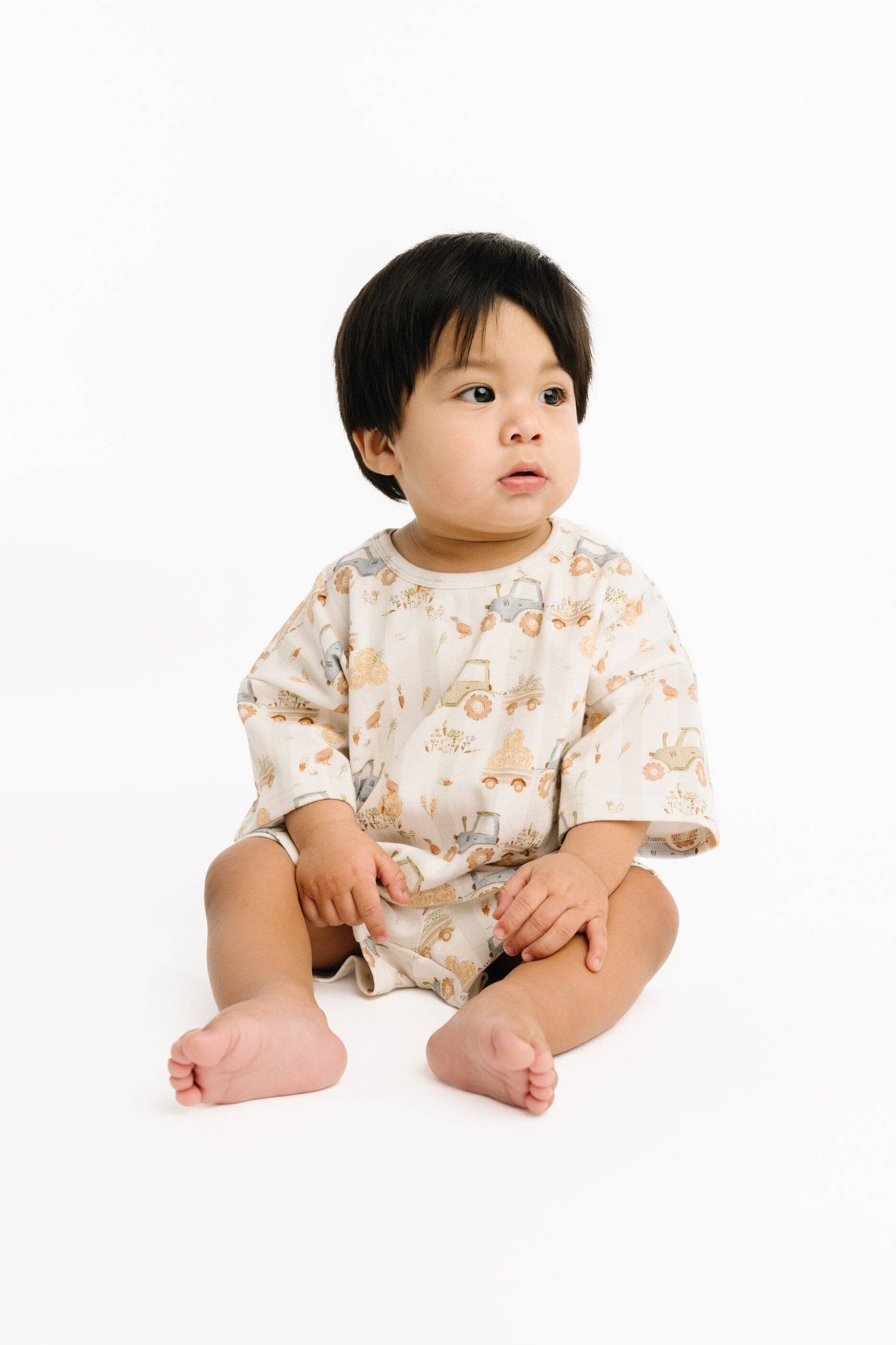 Tractor Trails Slouchy Set: 3T Little One Shop 
