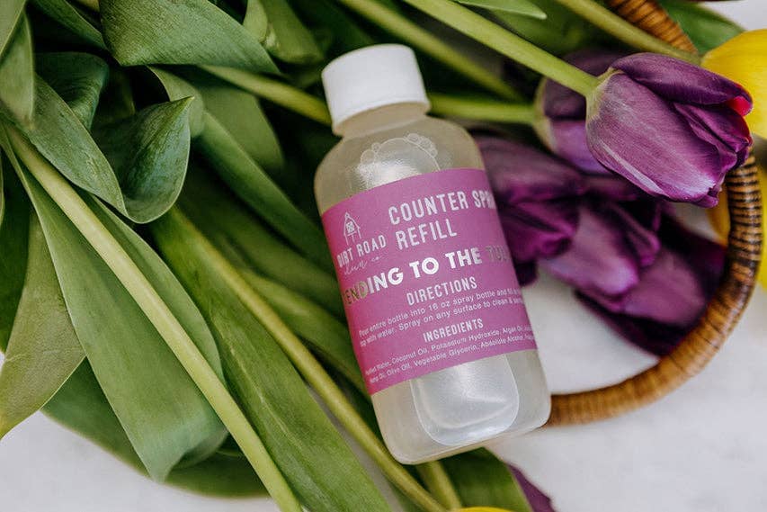 Tending To The Tulips Counter Spray: Counter Spray Dirt Road Candle Co 