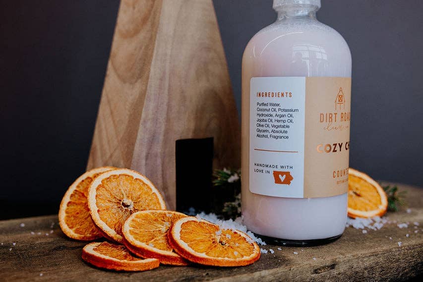 Cozy Christmas Counter Spray: Counter Spray Dirt Road Candle Co 