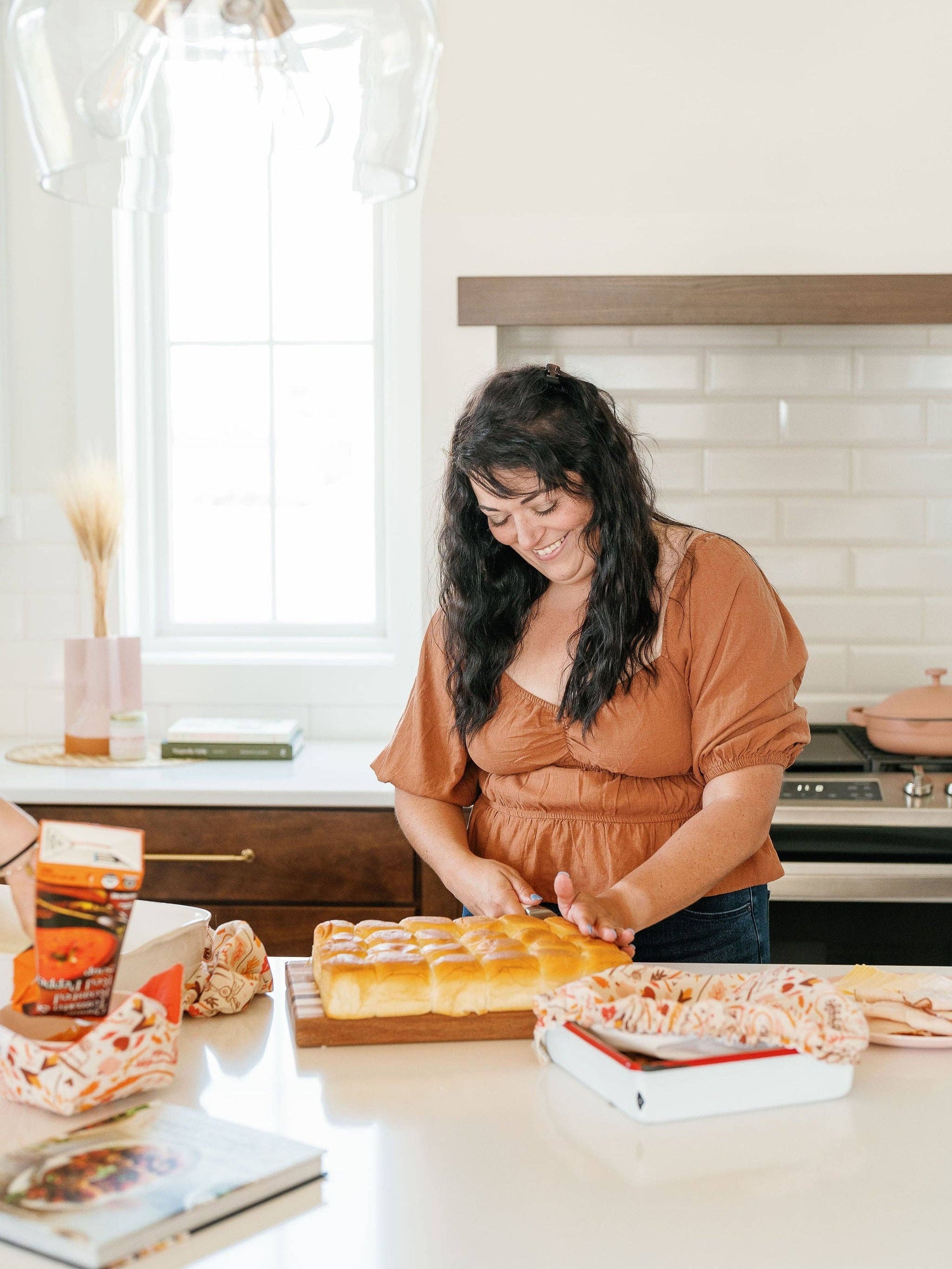 10x14 Harvest Baking Dish Cover | Fall Doe A Deer 