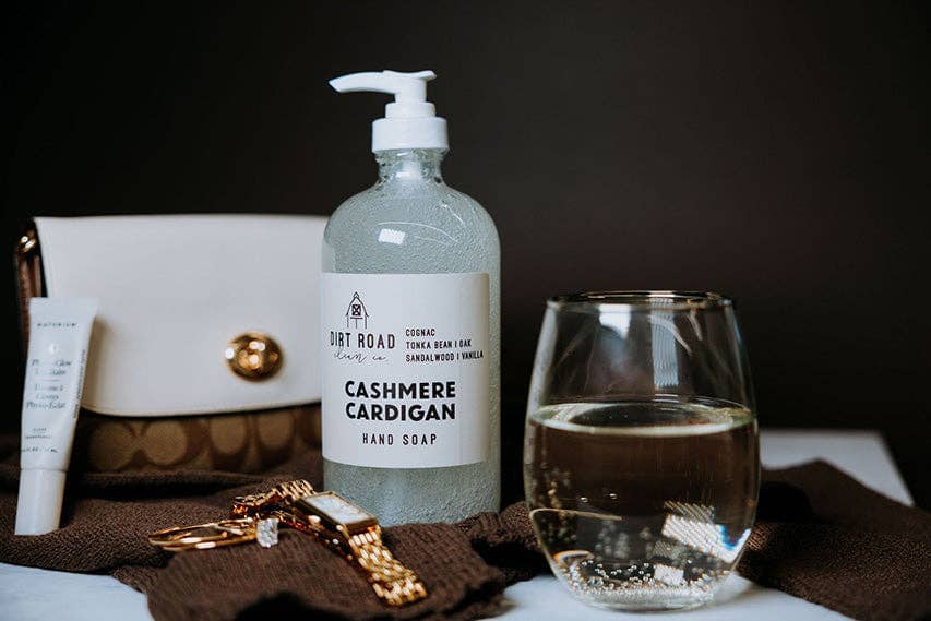 Cashmere Cardigan Hand Soap: Hand Soap Dirt Road Candle Co 