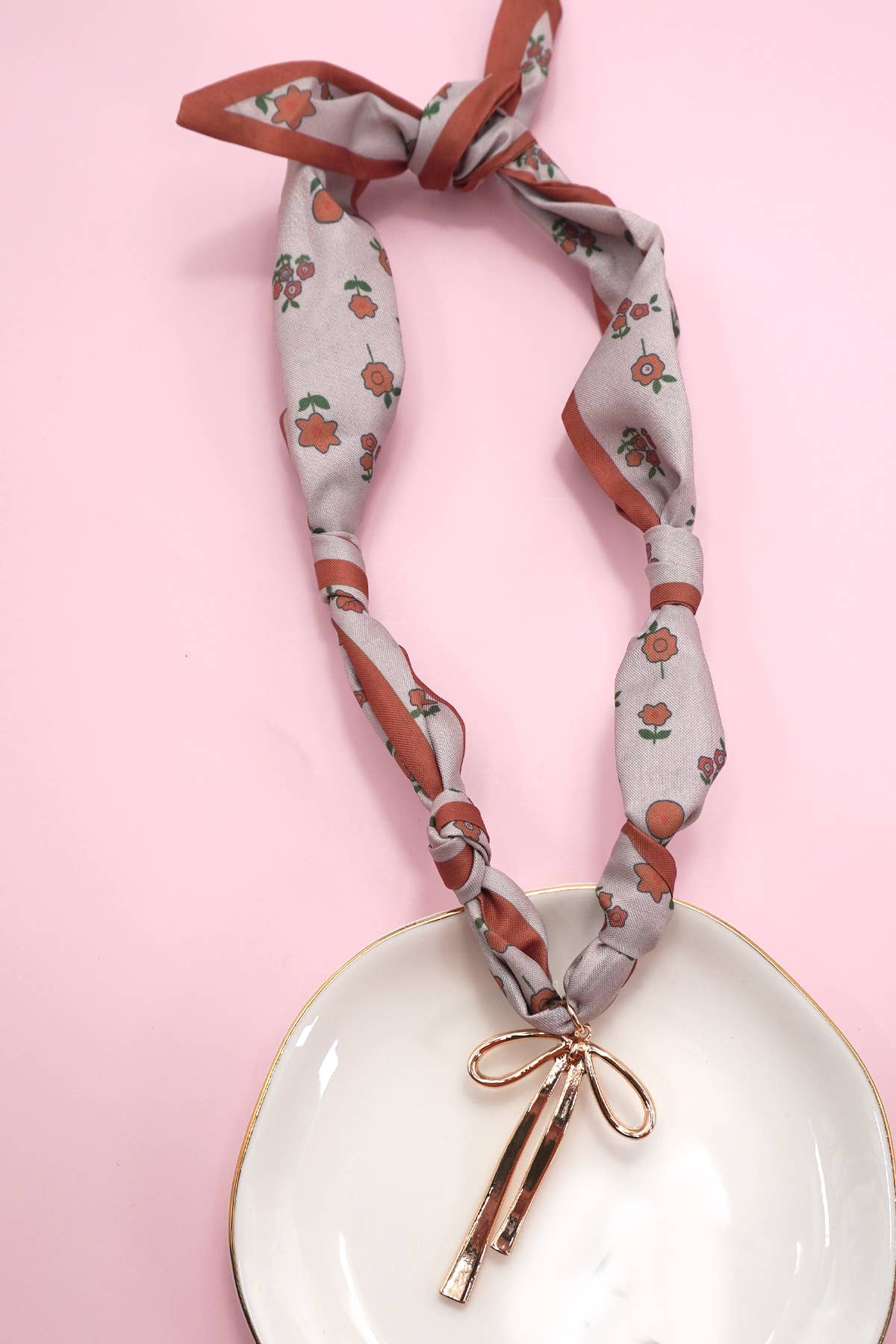 HANDMADE SCARF CHARM NECKLACE | 80N91790: S JOSSLYN by wall to wall 