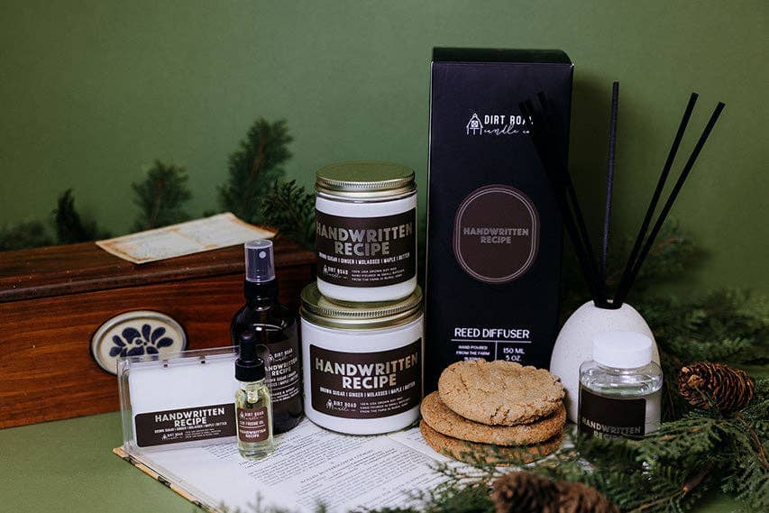 Handwritten Recipe Air + Room Spray Dirt Road Candle Co 
