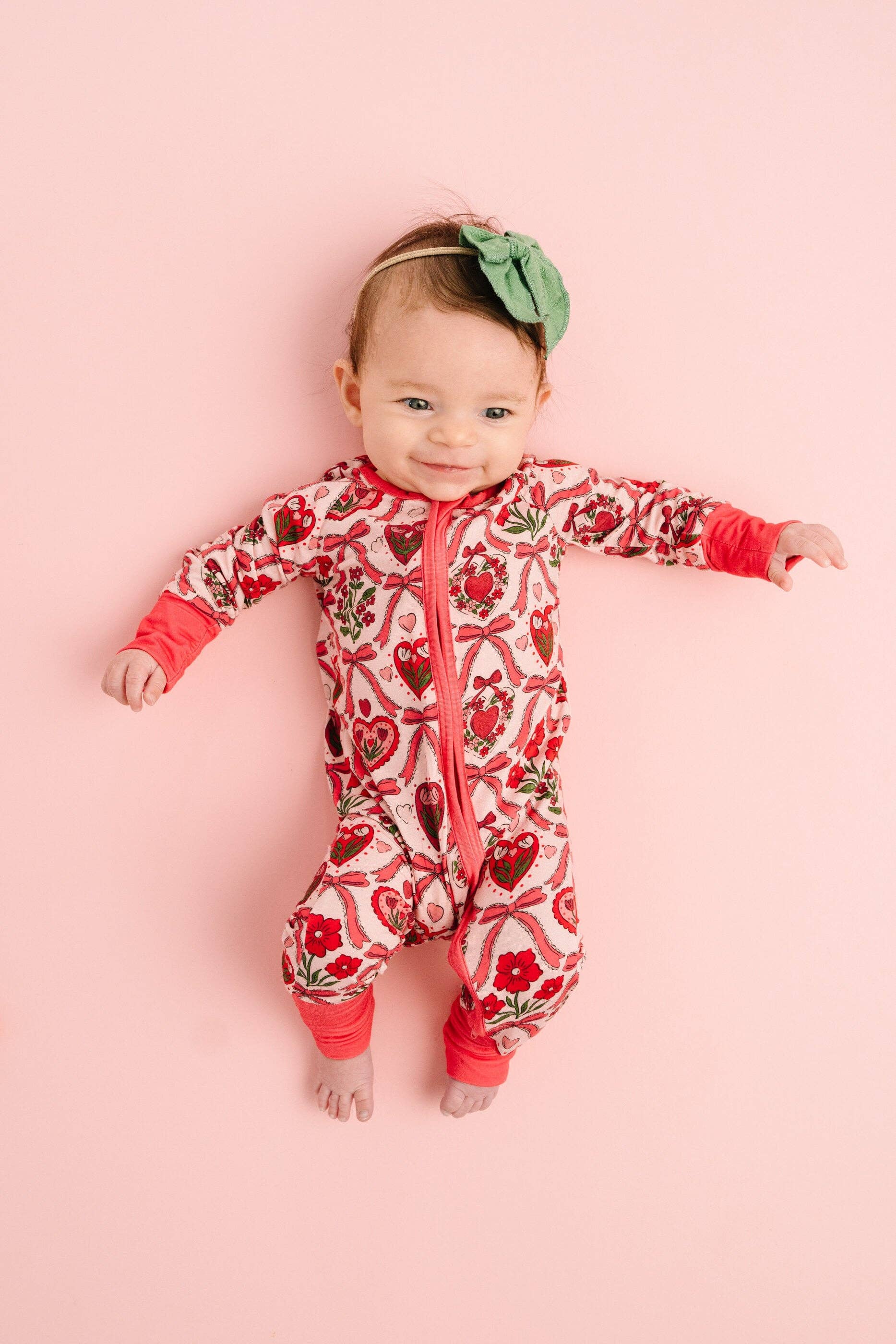 Sweetest Valentine Bamboo Sleeper: 0-3M Little One Shop 