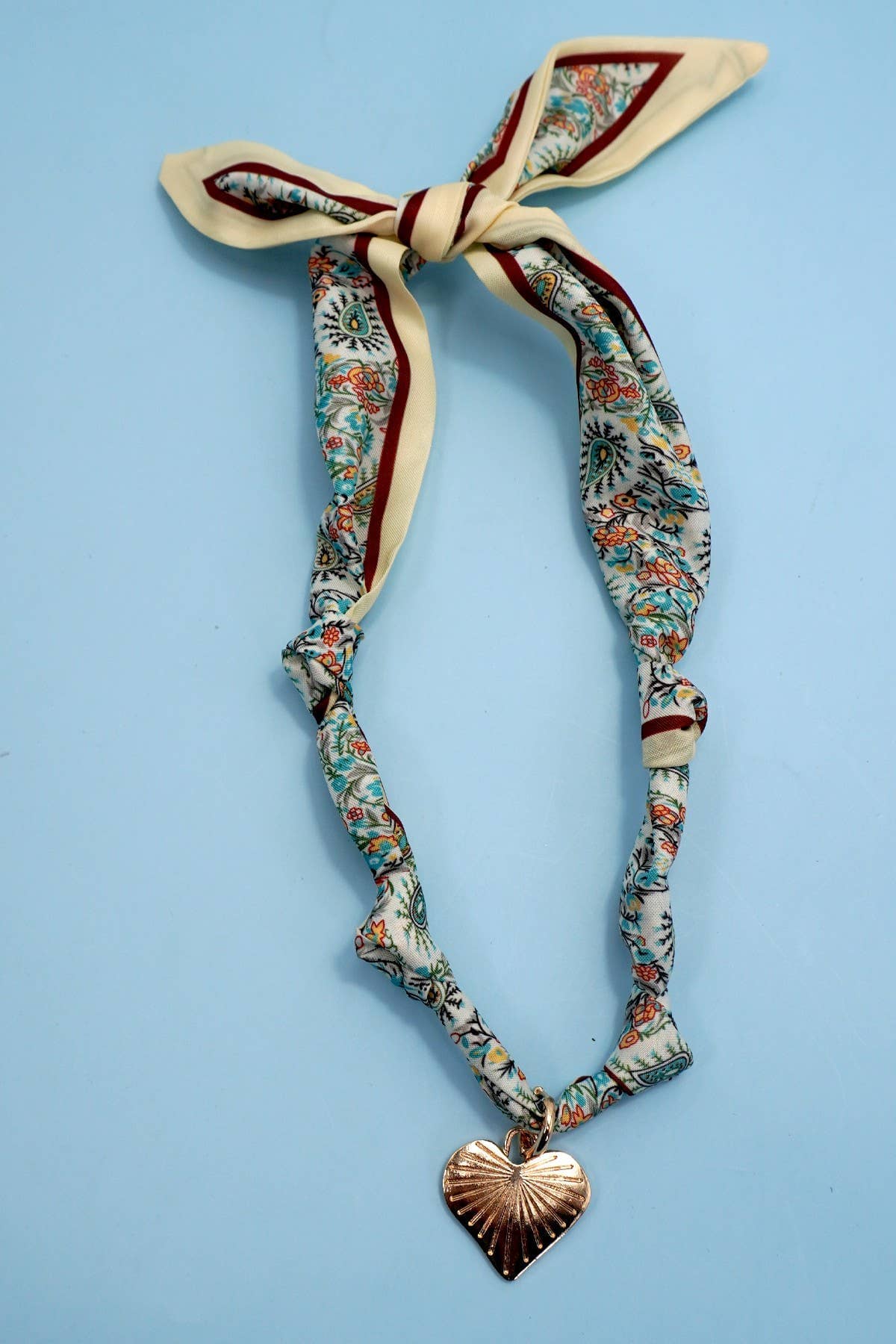 Handcrafted Scarf Interchangeable Charm Necklace | 80N92095: K JOSSLYN by wall to wall 