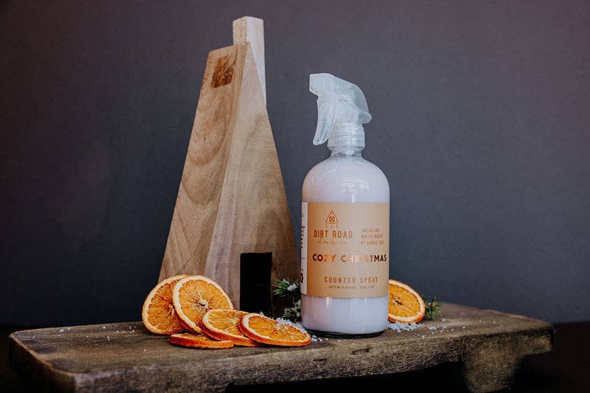 Cozy Christmas Counter Spray: Counter Spray Dirt Road Candle Co 