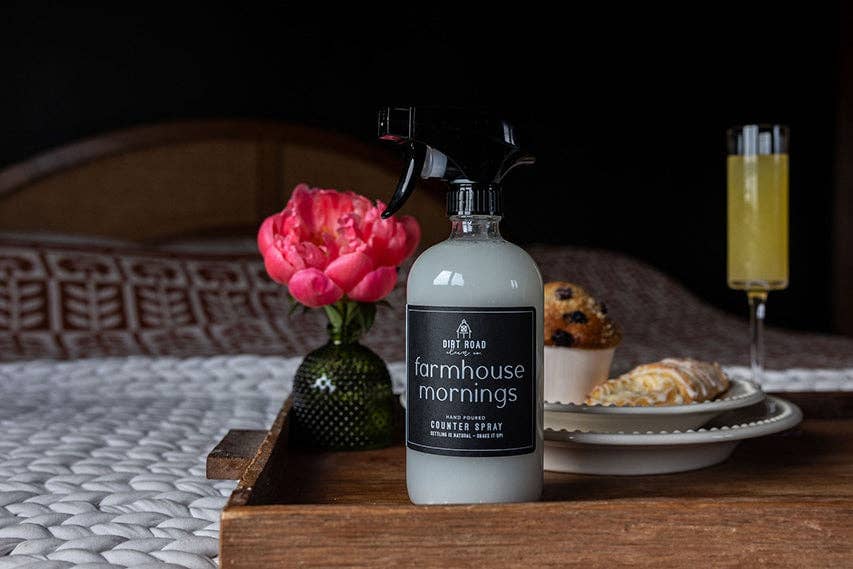 Farmhouse Mornings Counter Spray: Counter Spray Dirt Road Candle Co 