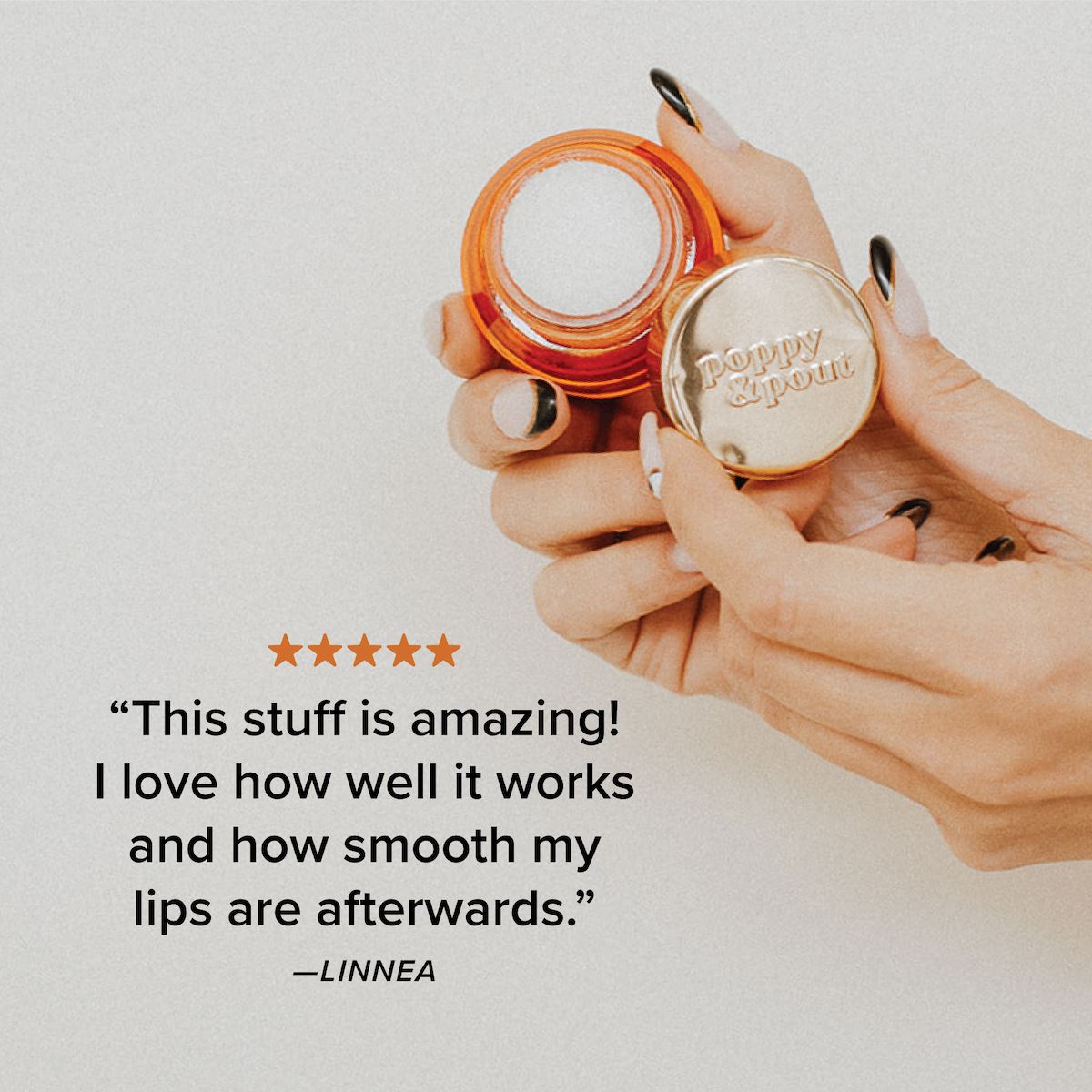 Lip Scrub, Pomegranate Peach Poppy &amp; Pout 