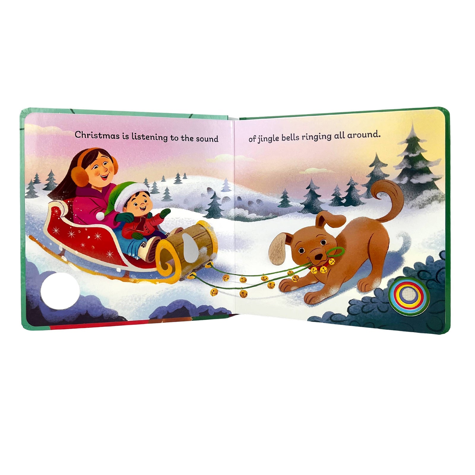 Listen, Touch & Feel What is Christmas? Sound Book Cottage Door Press 