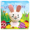 Hippity, Hoppity, Little Bunny Finger Puppet Board Book Cottage Door Press 