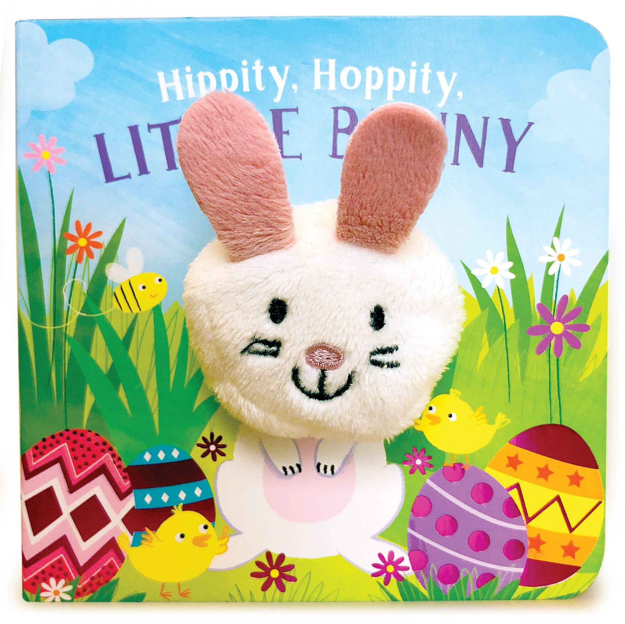 Hippity, Hoppity, Little Bunny Finger Puppet Board Book Cottage Door Press 