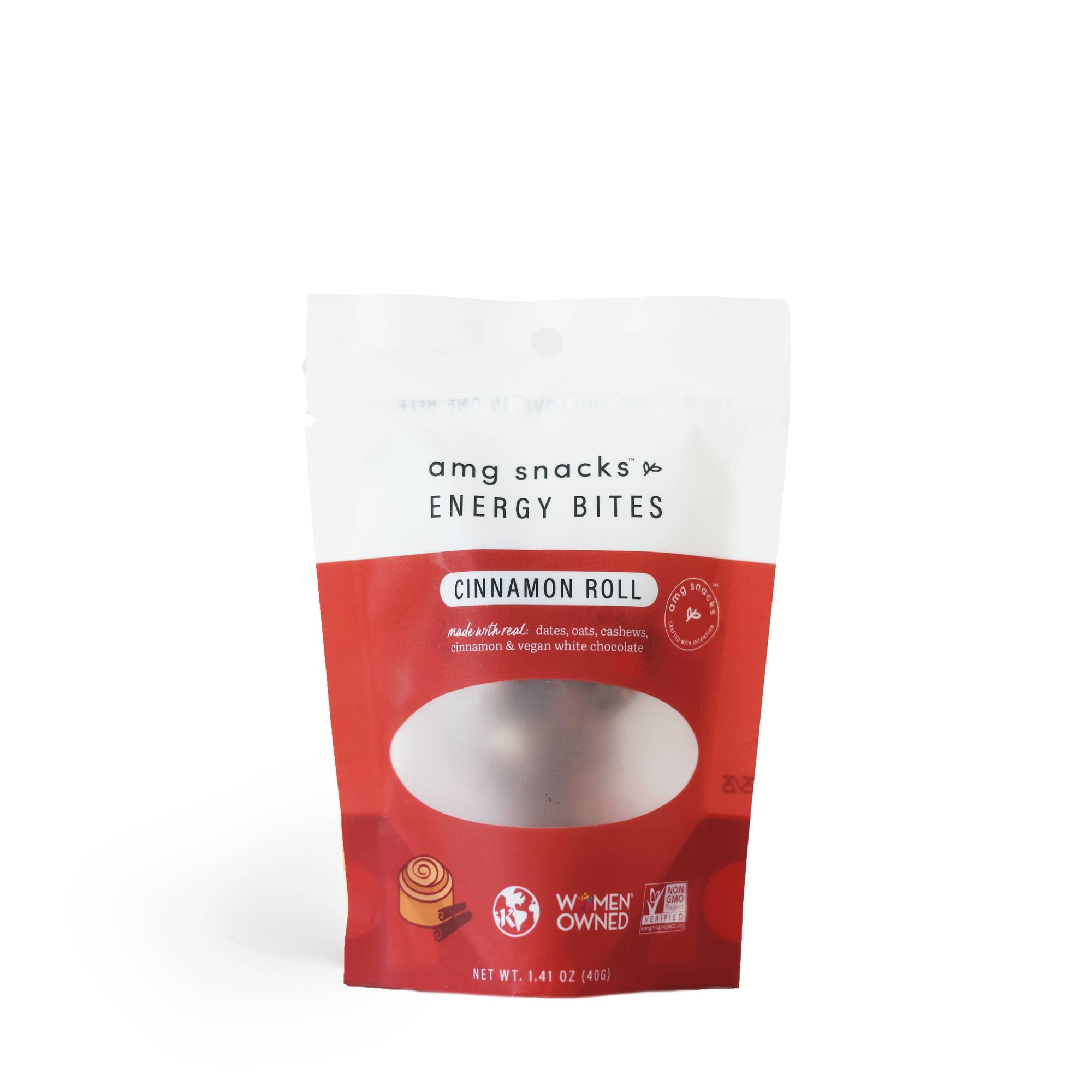 Energy Bites: On-the-go packs: Peanut Butter Chocolate Chip AMG Snacks 
