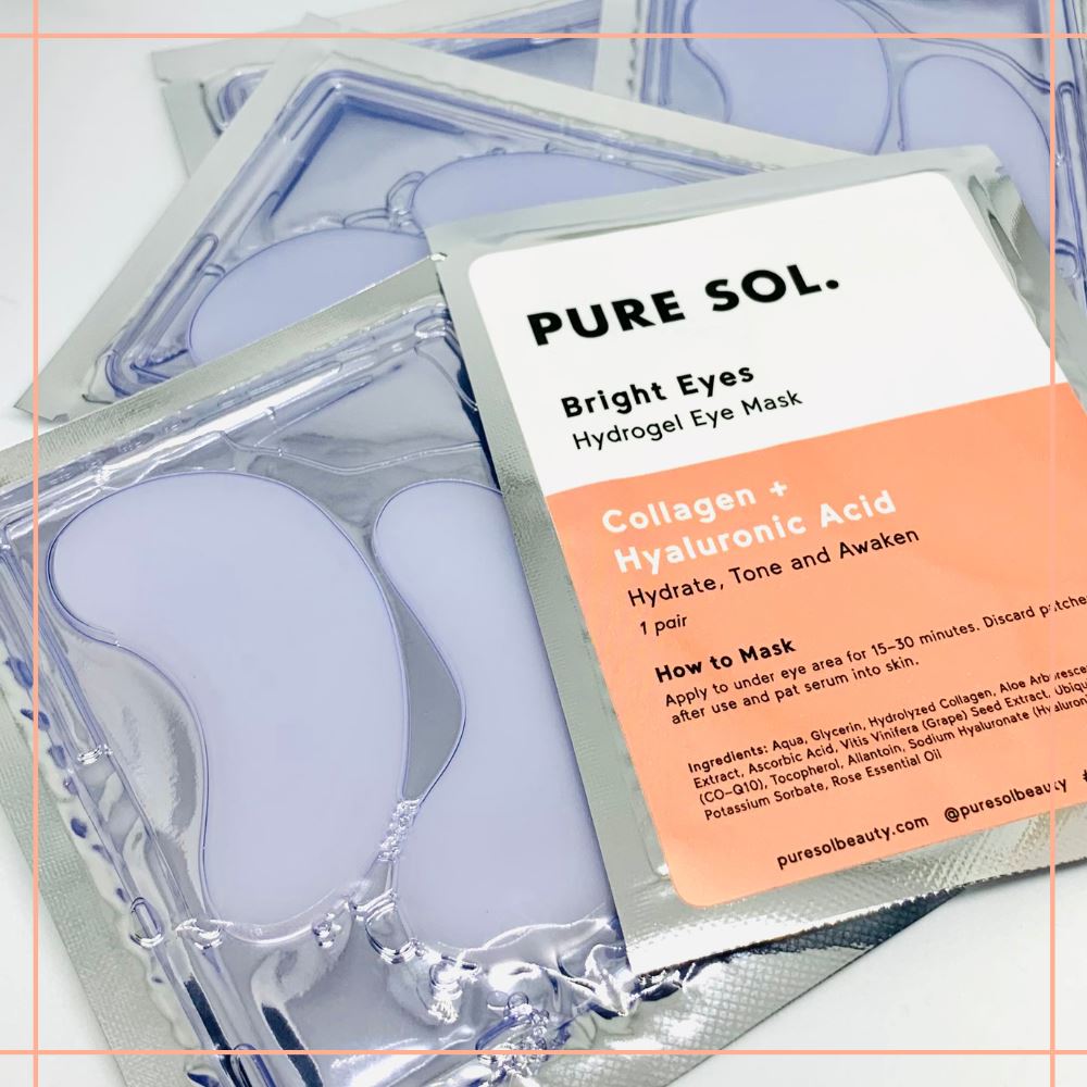 Bright Eyes Collagen Eye Mask - Single Sachet PURE SOL. 