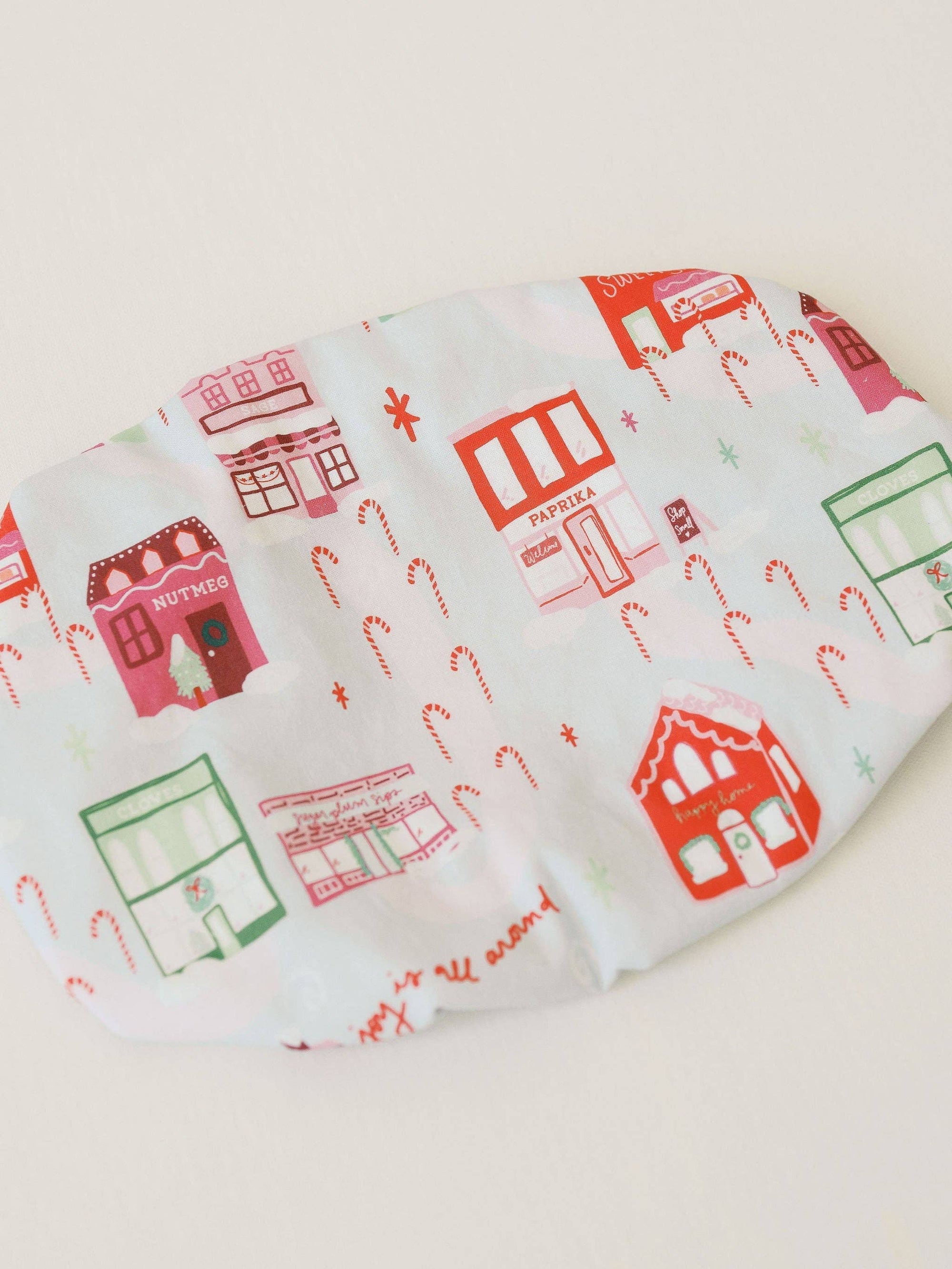 Christmas in the Village 10x14 Baking Dish Cover | Holiday Doe A Deer 