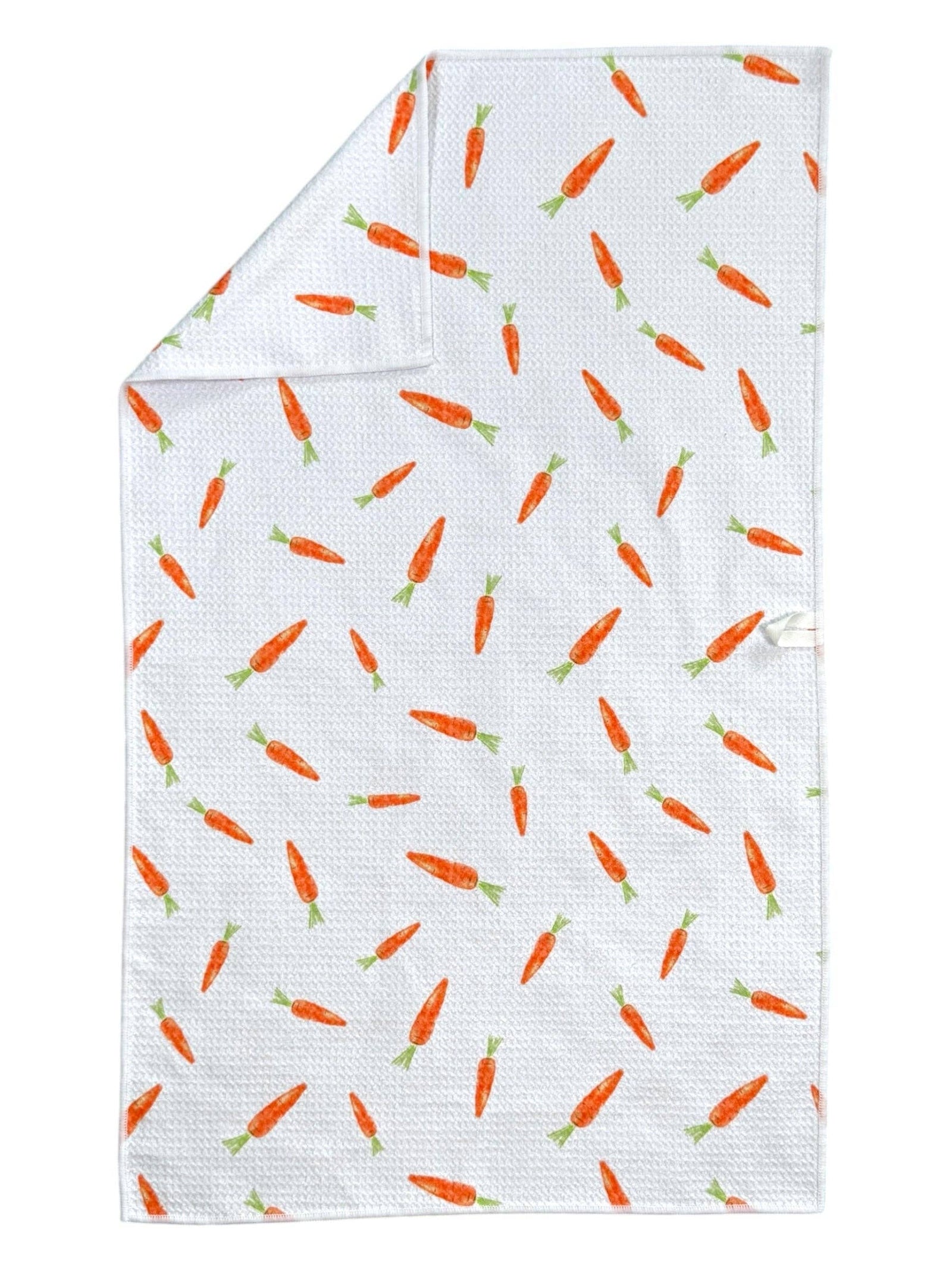 Nibbles: Double-Sided Hand Towel: White / 17x27 in / Hand Towel Crae.Home 