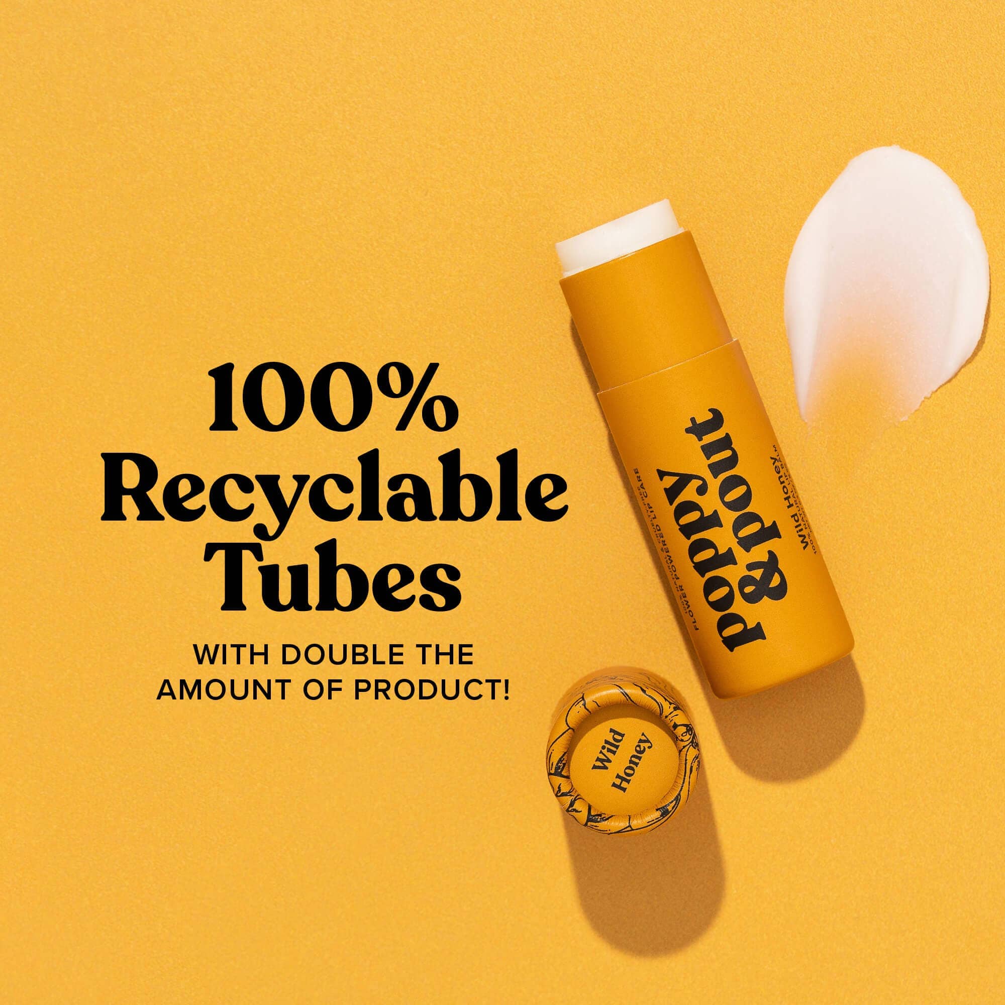 Lip Balm, Wild Honey Poppy &amp; Pout 