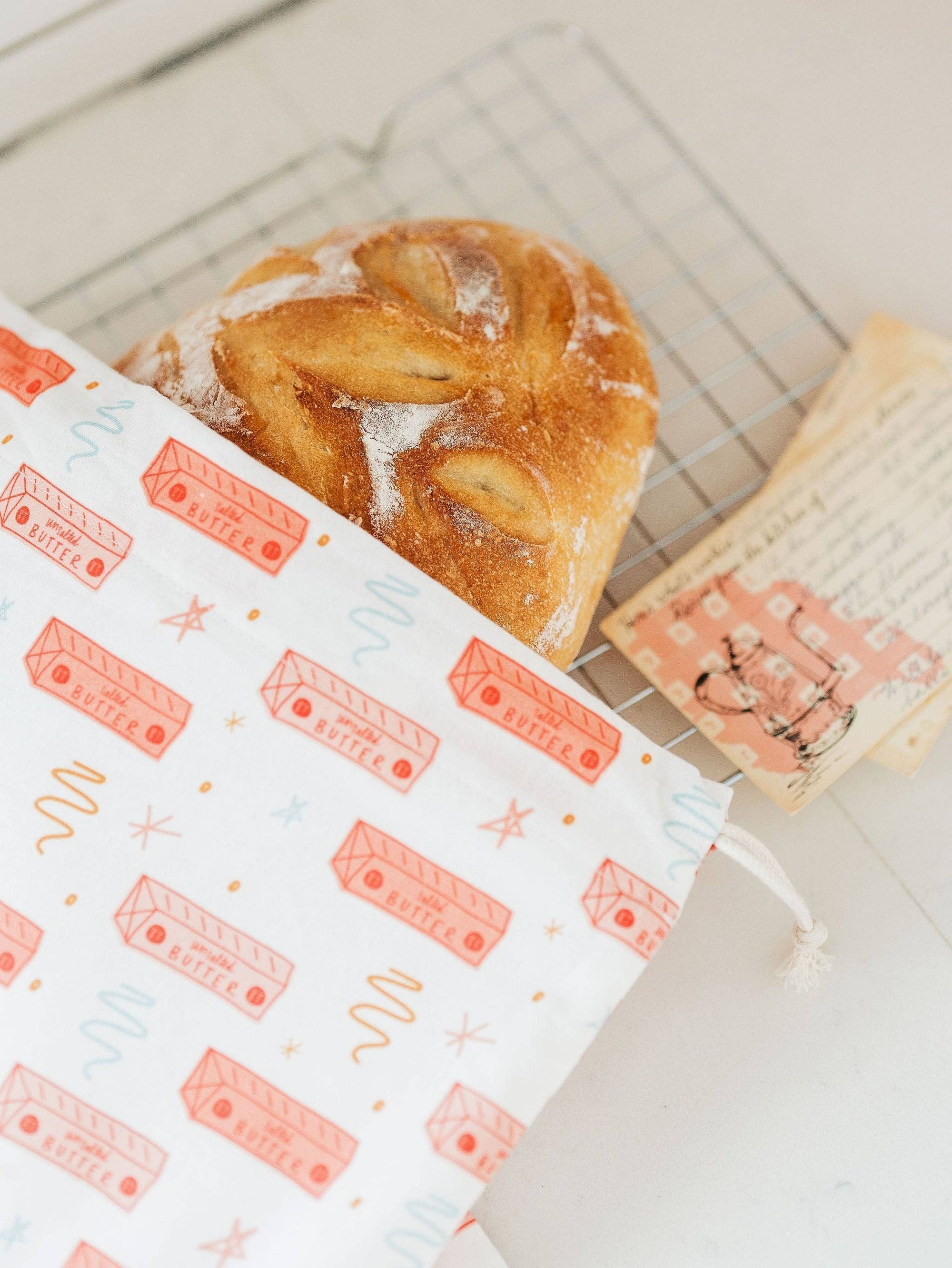Stick of Butter Bread Bag *New Closure* Doe A Deer 