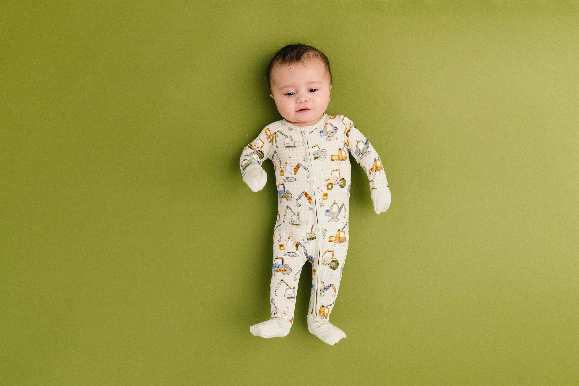 Construction Crew Bamboo Sleeper: 3-6M Little One Shop 