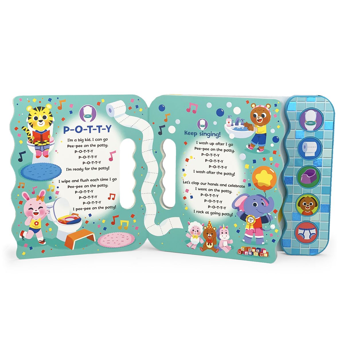 Everybody Potties Potty Training Sound Book Cottage Door Press 