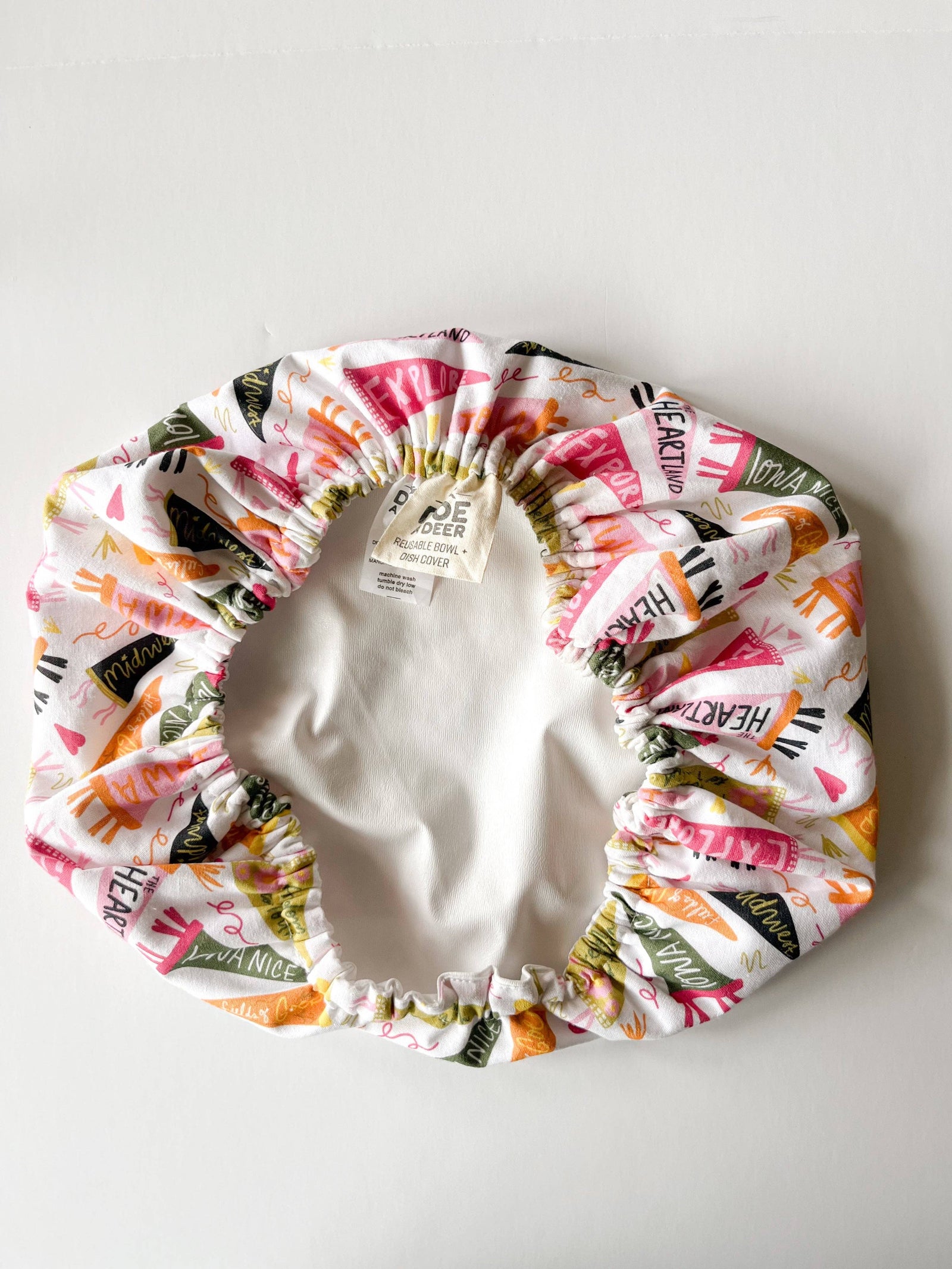 Iowa The Heartland -- 10x14 Baking Dish Cover Doe A Deer 