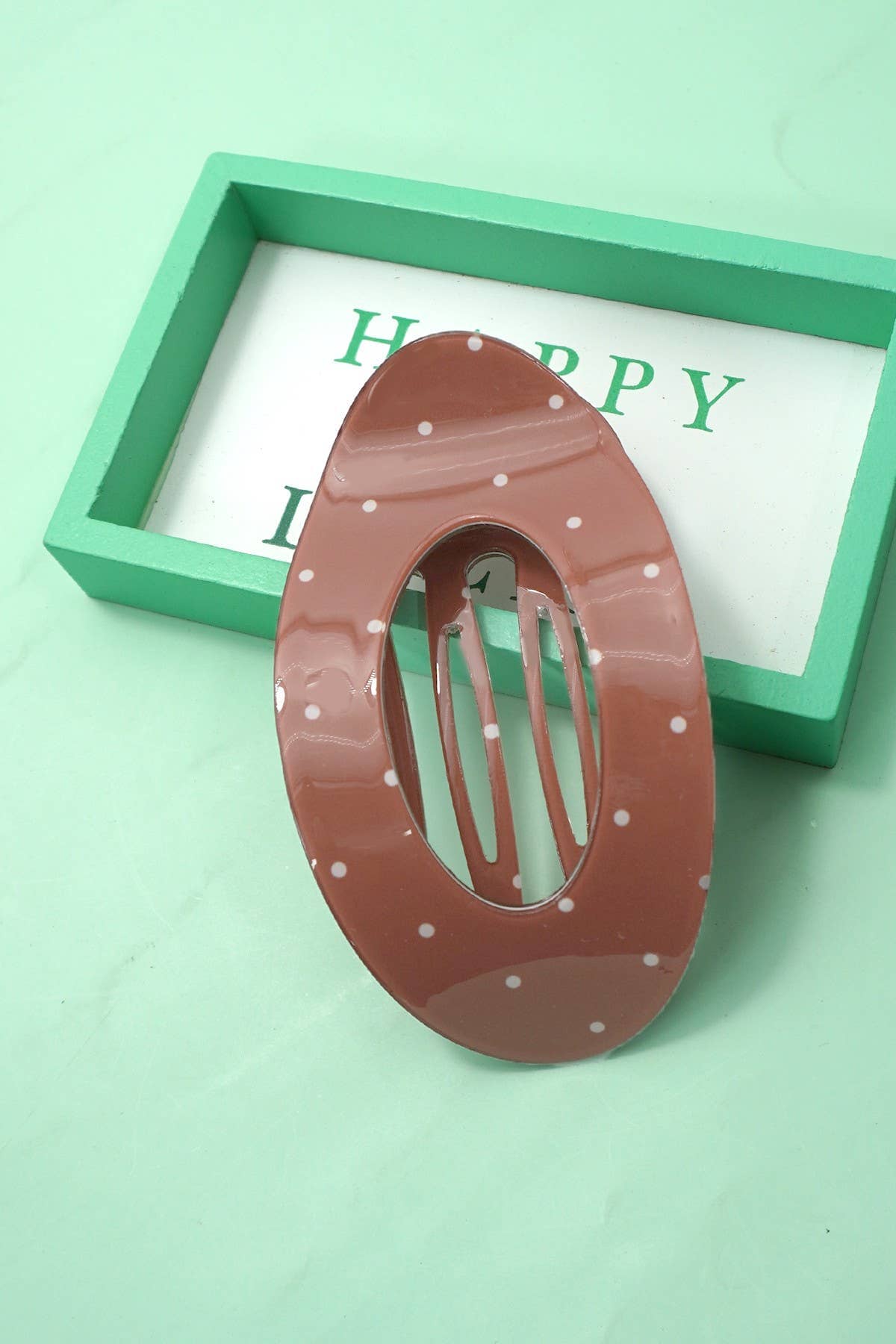Jumbo Lay Flat Oval Hair Claw Clips Secure Styling | 40H1050: Black JOSSLYN by wall to wall 