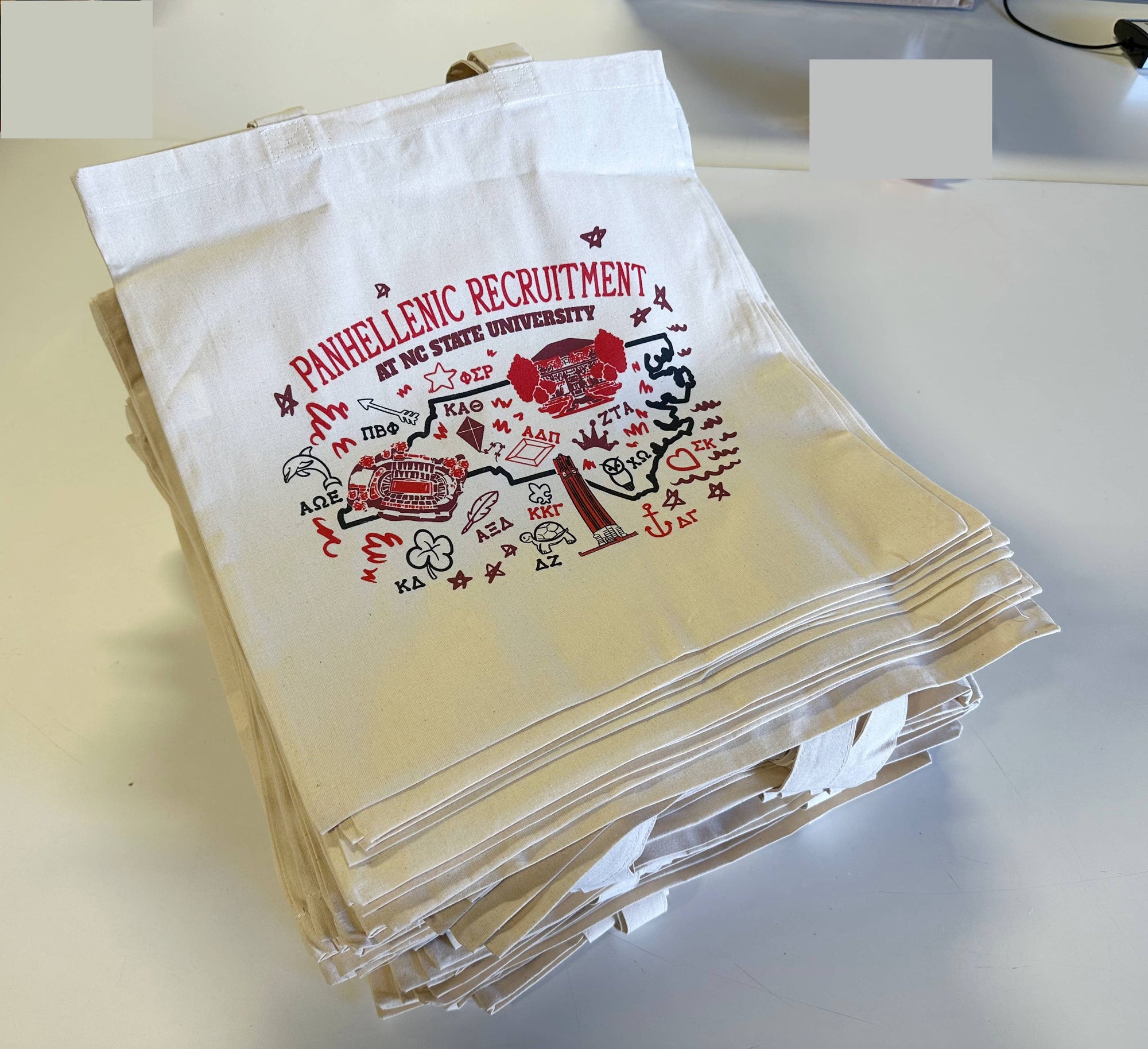 Custom Printed Cotton Bags, Bulk Tote Bags Personalized: Heavy Canvas / Unprinted BodrumCrafts 