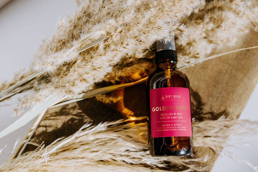 Golden Hour Air + Room Spray Dirt Road Candle Co 
