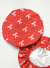 Bows 7.5&quot; Bowl Cover | Valentines, Christmas Doe A Deer 