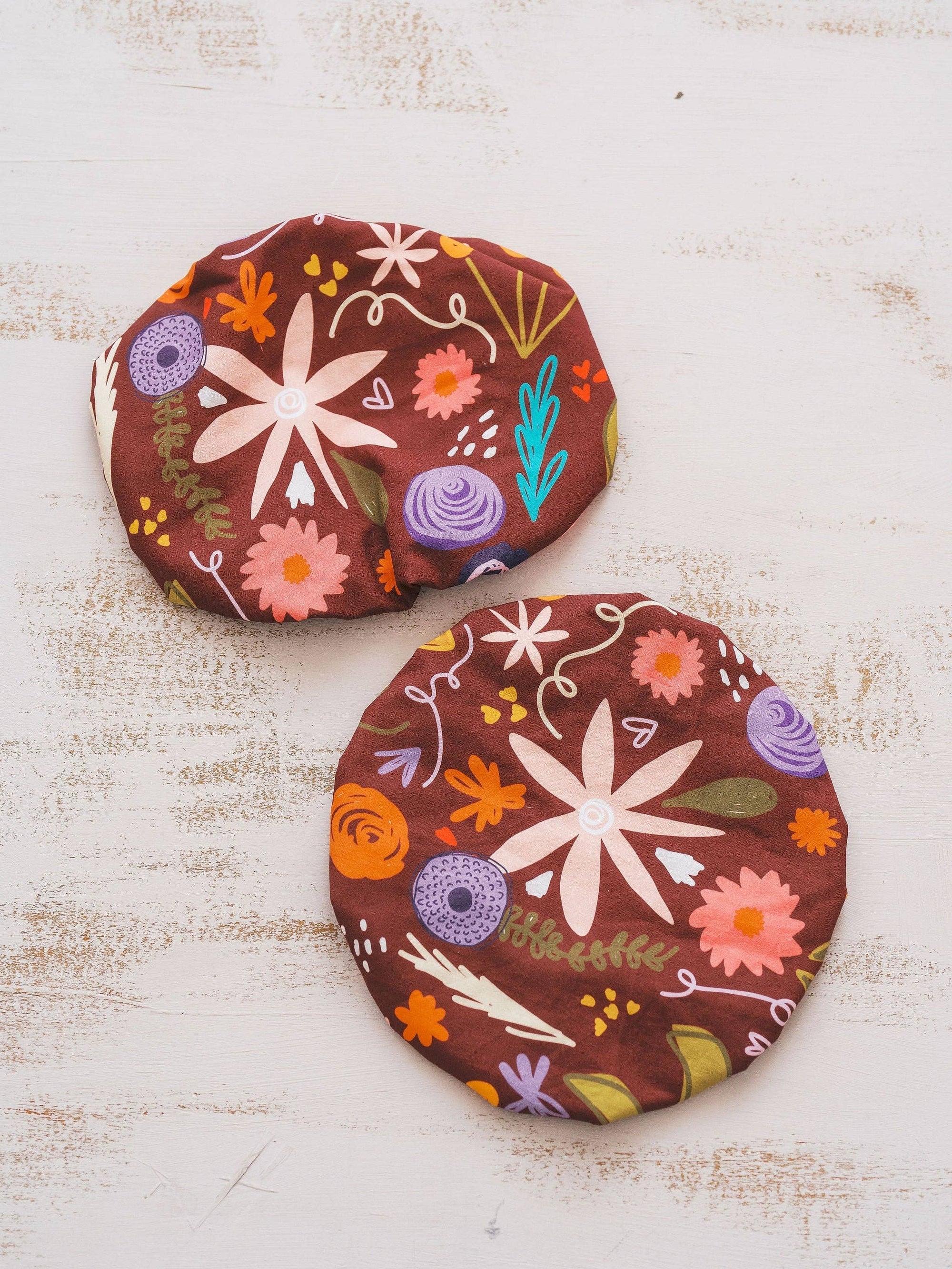 10.5&quot; Fall Floral Reusable Bowl Cover | Kitchen Aid Mixer Doe A Deer 