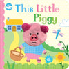 This Little Piggy Nursery Rhyme Finger Puppet Board Book Cottage Door Press 