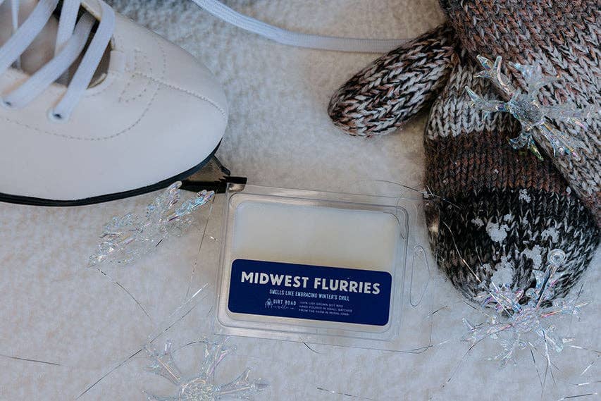 Midwest Flurries Wax Melts Dirt Road Candle Co 