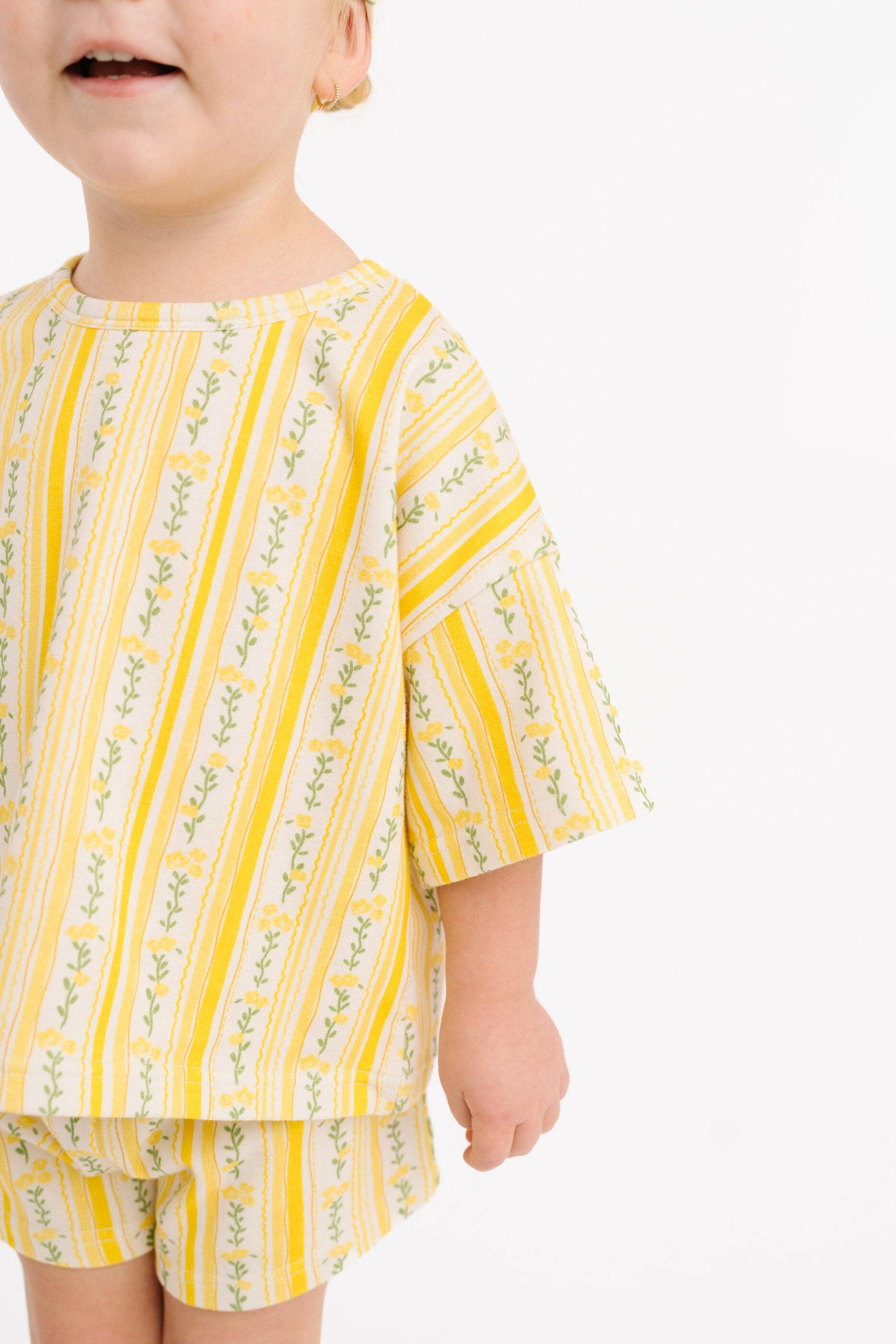 Sunny Meadow Stripe Slouchy Set: 6-12M Little One Shop 