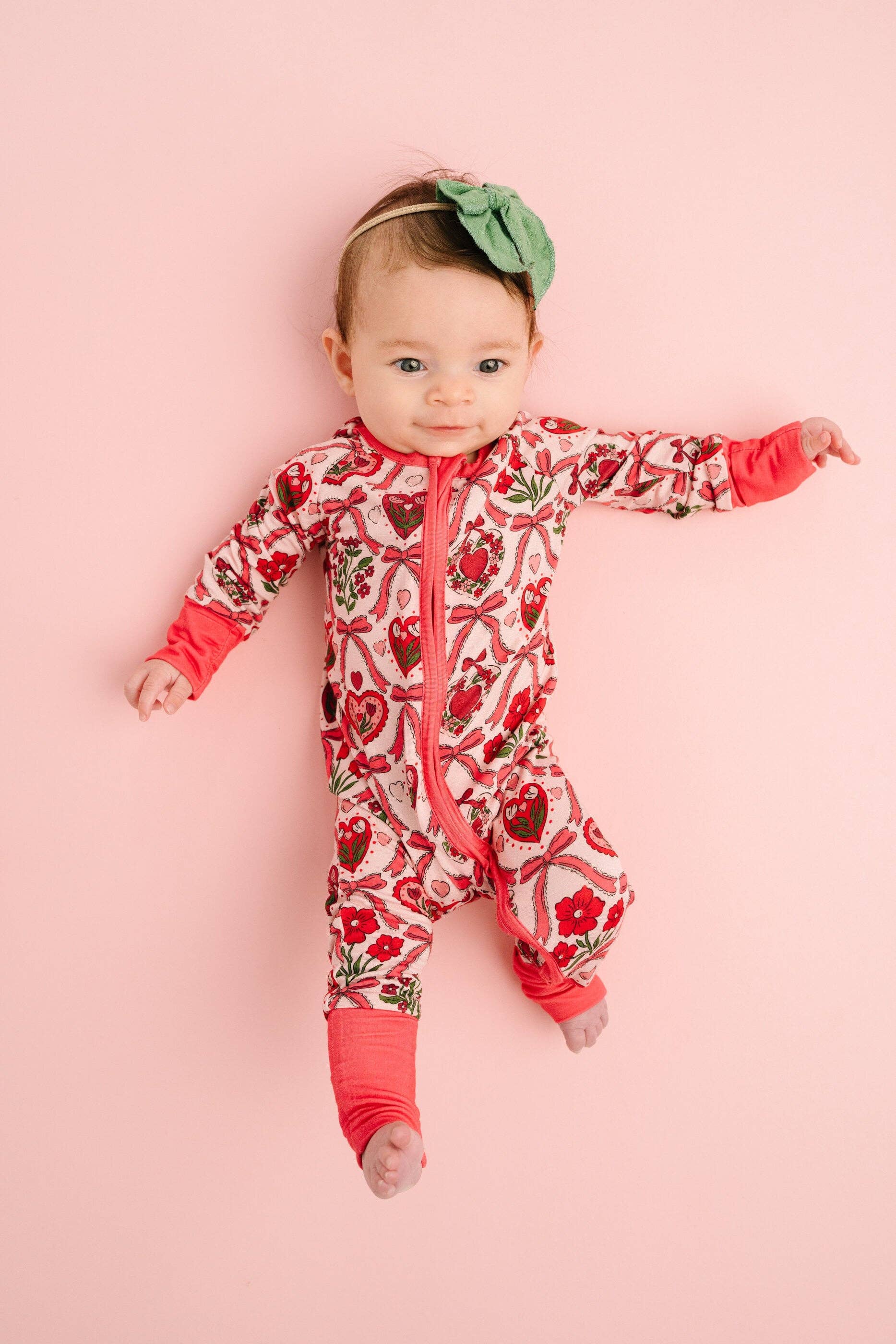 Sweetest Valentine Bamboo Sleeper: 0-3M Little One Shop 