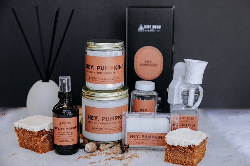 Hey, Pumpkin Air + Room Spray Dirt Road Candle Co 