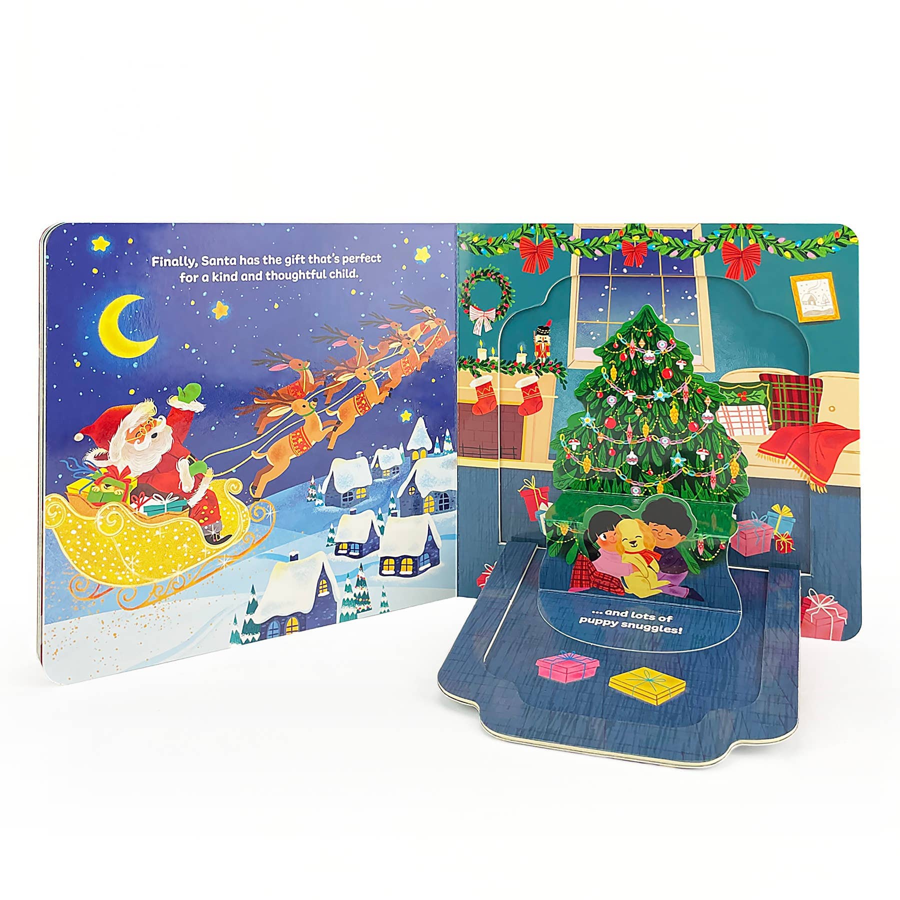 Santa's Special Christmas Gift Lift-a-Flap Board Book Cottage Door Press 