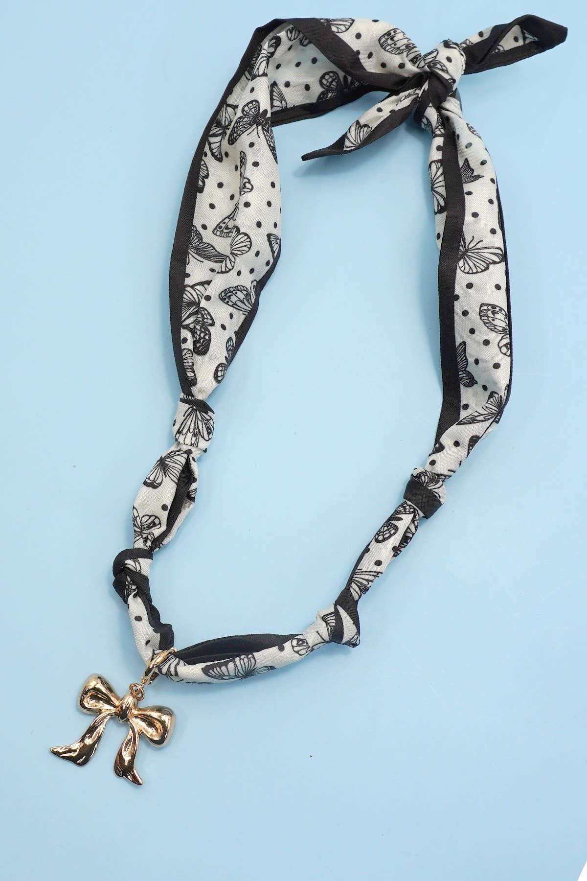 Handcrafted Scarf Interchangeable Charm Necklace | 80N92095: K JOSSLYN by wall to wall 