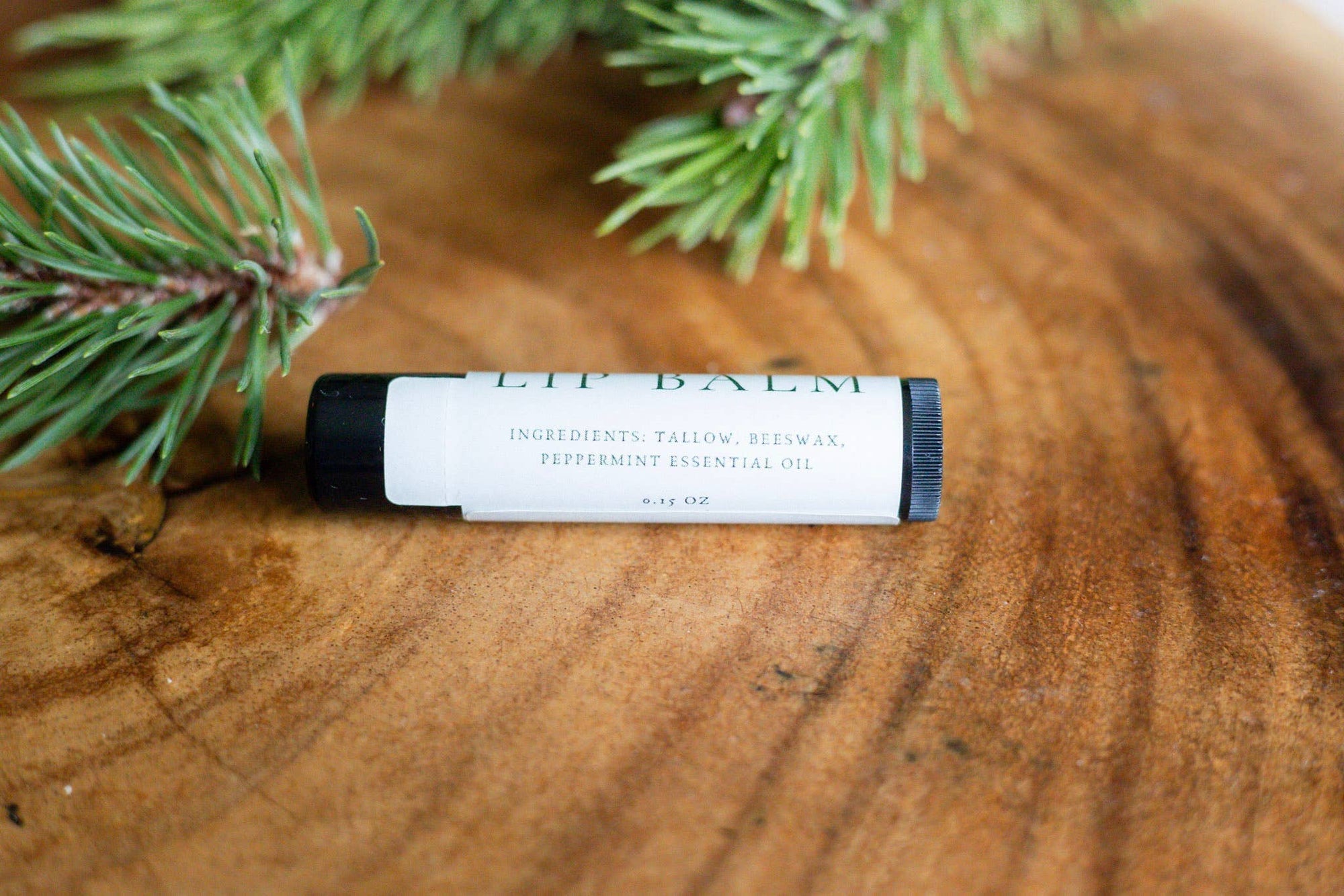 Tallow Lip Balm: Lemon Schneider Goods Co 