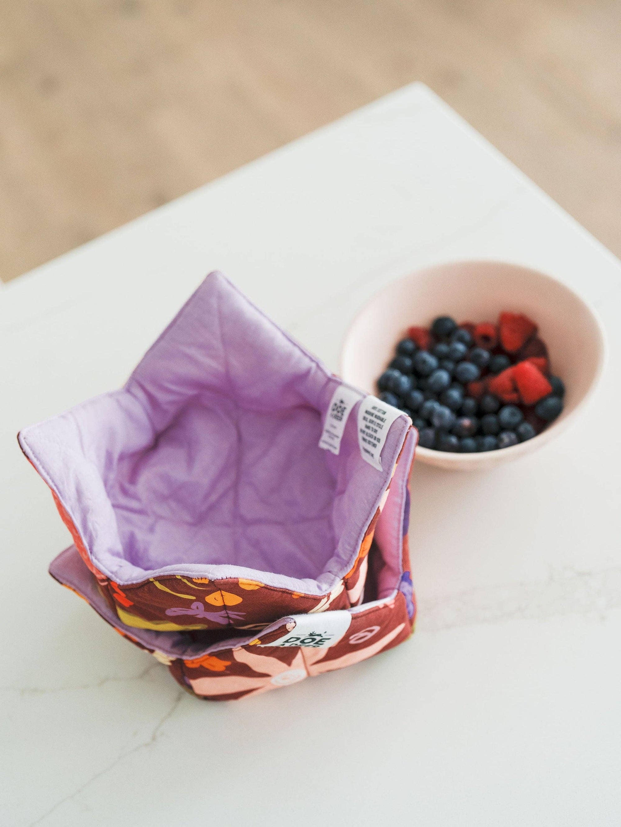 Fall Floral Bowl Bestie | Microwave Bowl Holder Doe A Deer 