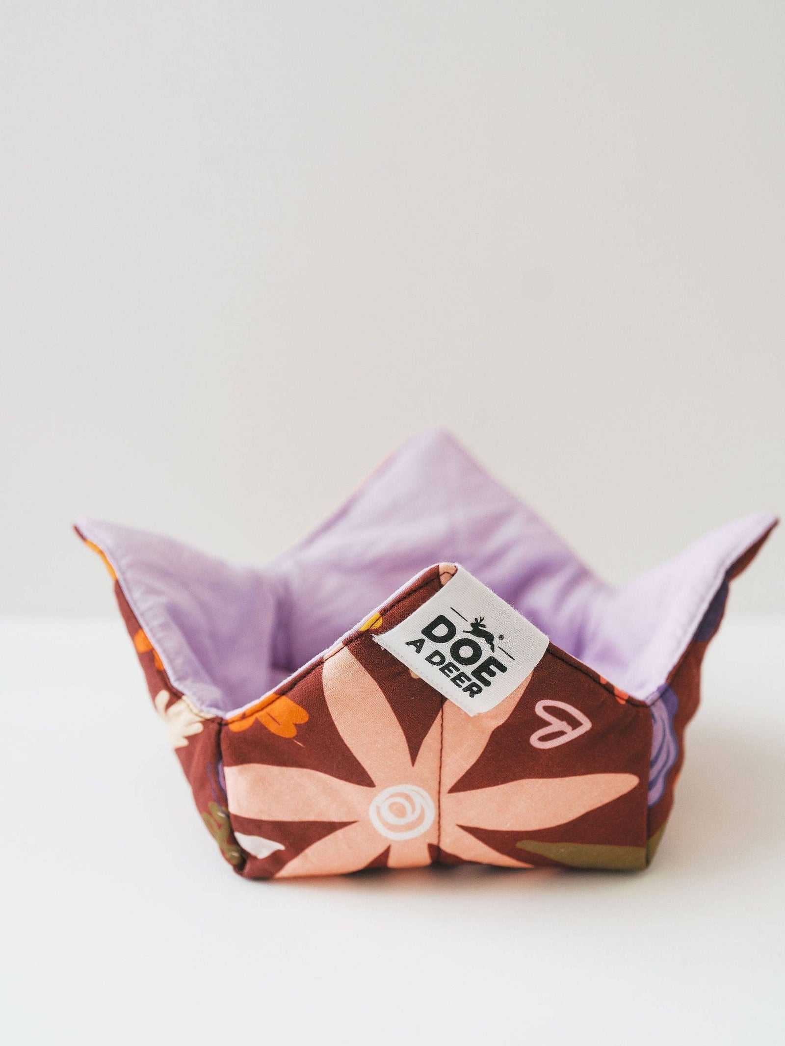 Fall Floral Bowl Bestie | Microwave Bowl Holder Doe A Deer 