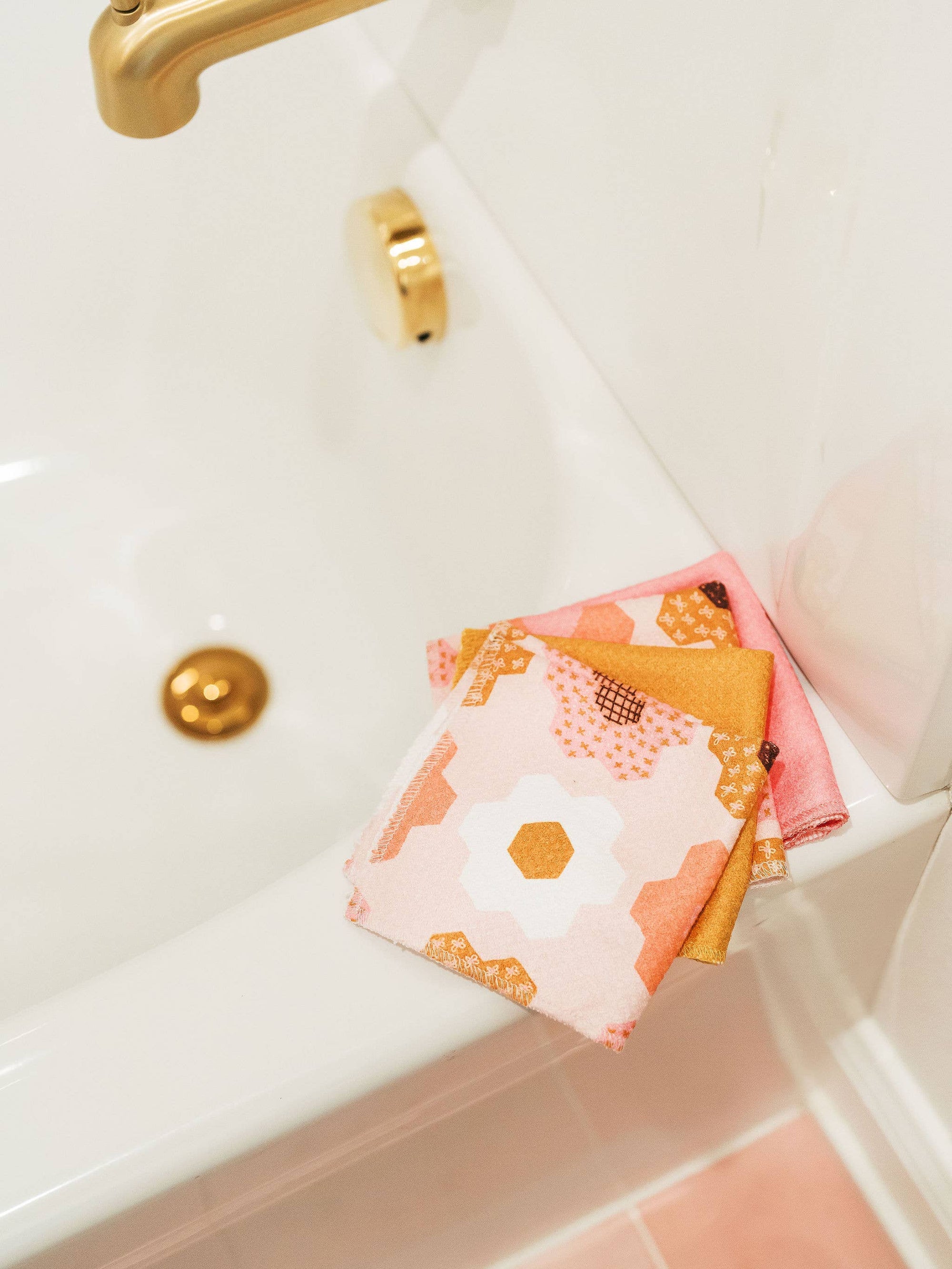 Flower Garden Wafflecloths | microfiber dish cloth Doe A Deer 