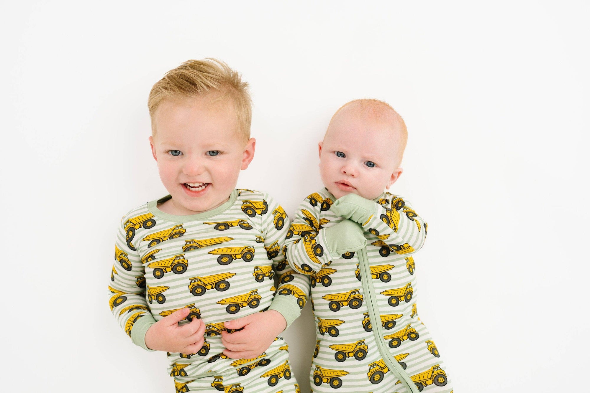 Dump Trucks Bamboo Sleeper: 0-3M Little One Shop 