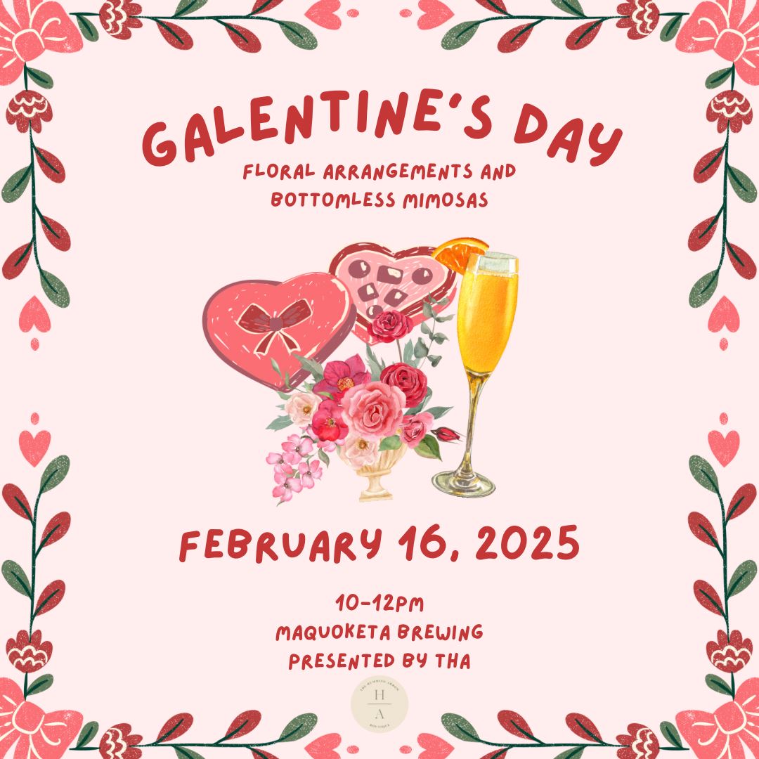 Galentine’s Day at THA | Floral Arrangements + Bottomless Mimosas The Humming Arrow Boutique 