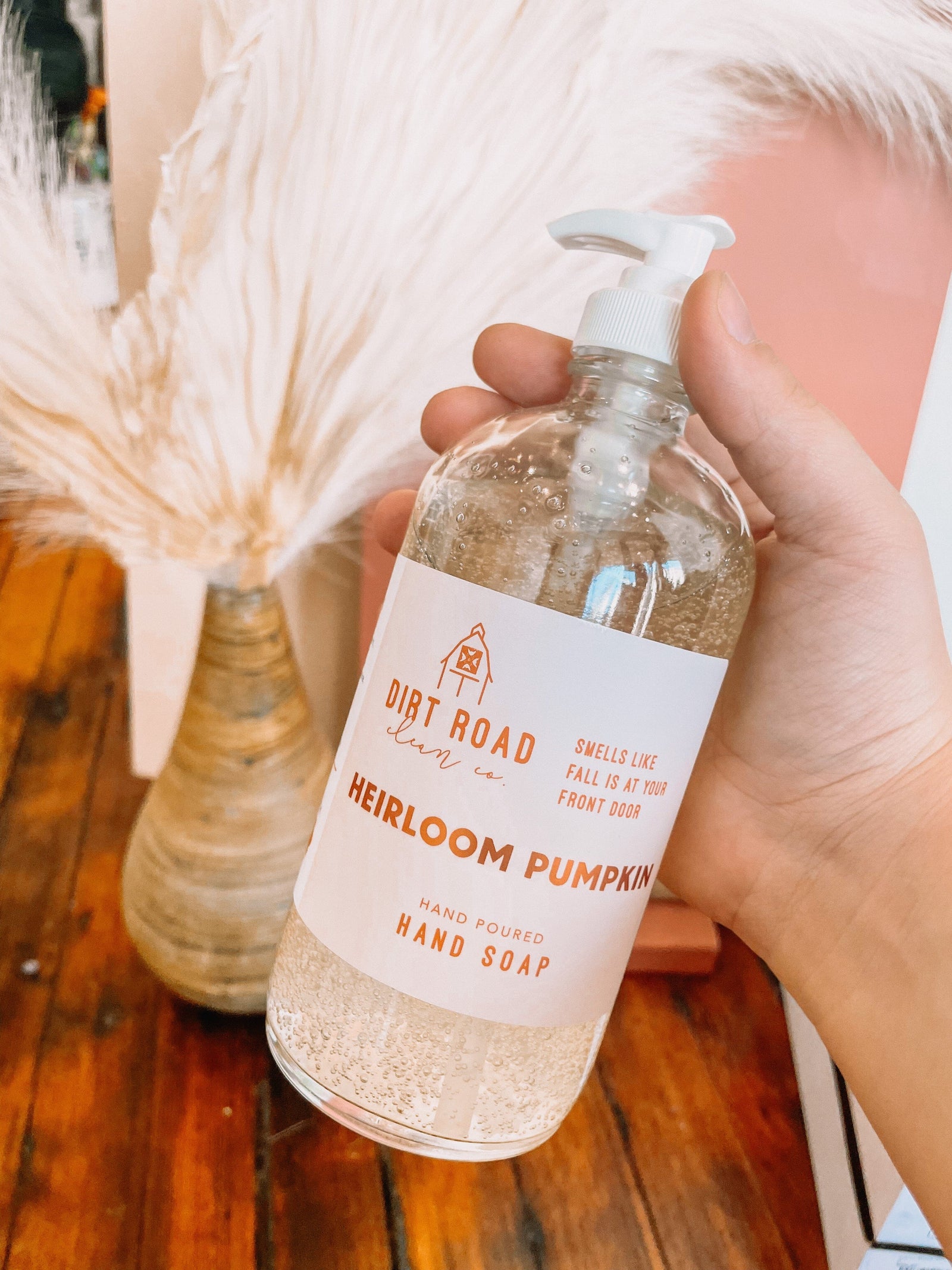 Heirloom Pumpkin Hand Soap Accessories Dirt Road Candle Co 