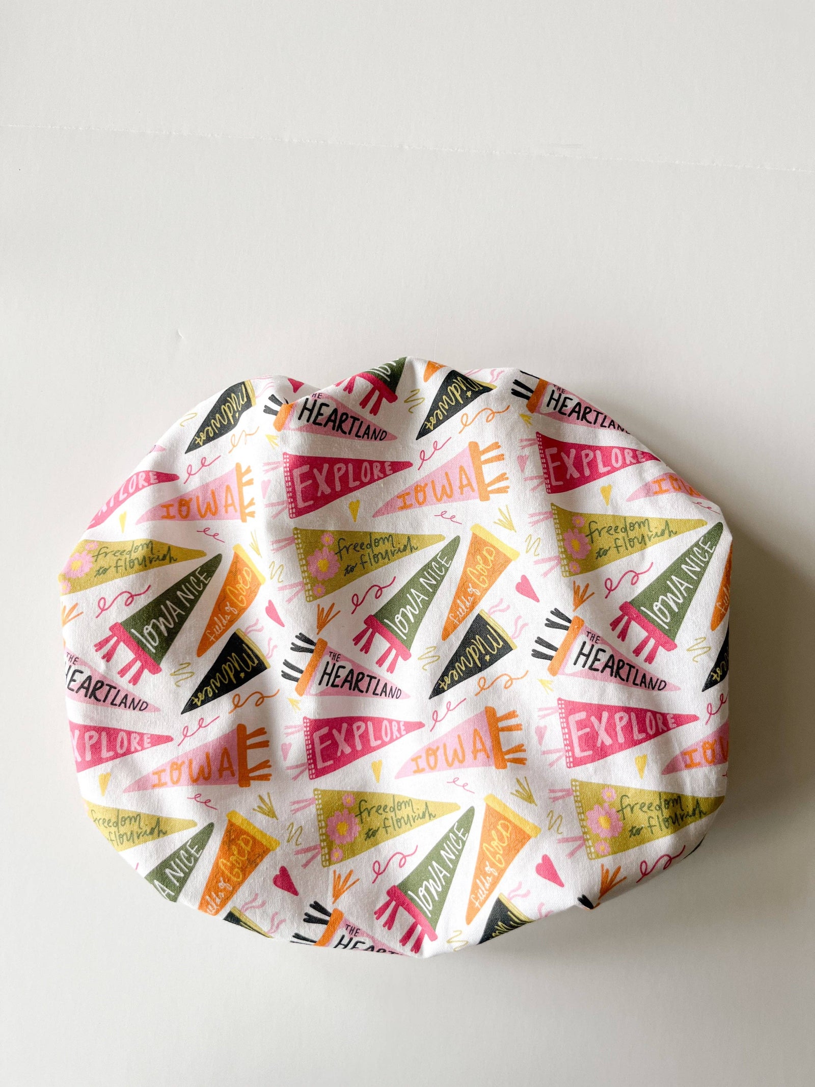 Iowa The Heartland -- 10x14 Baking Dish Cover Doe A Deer 