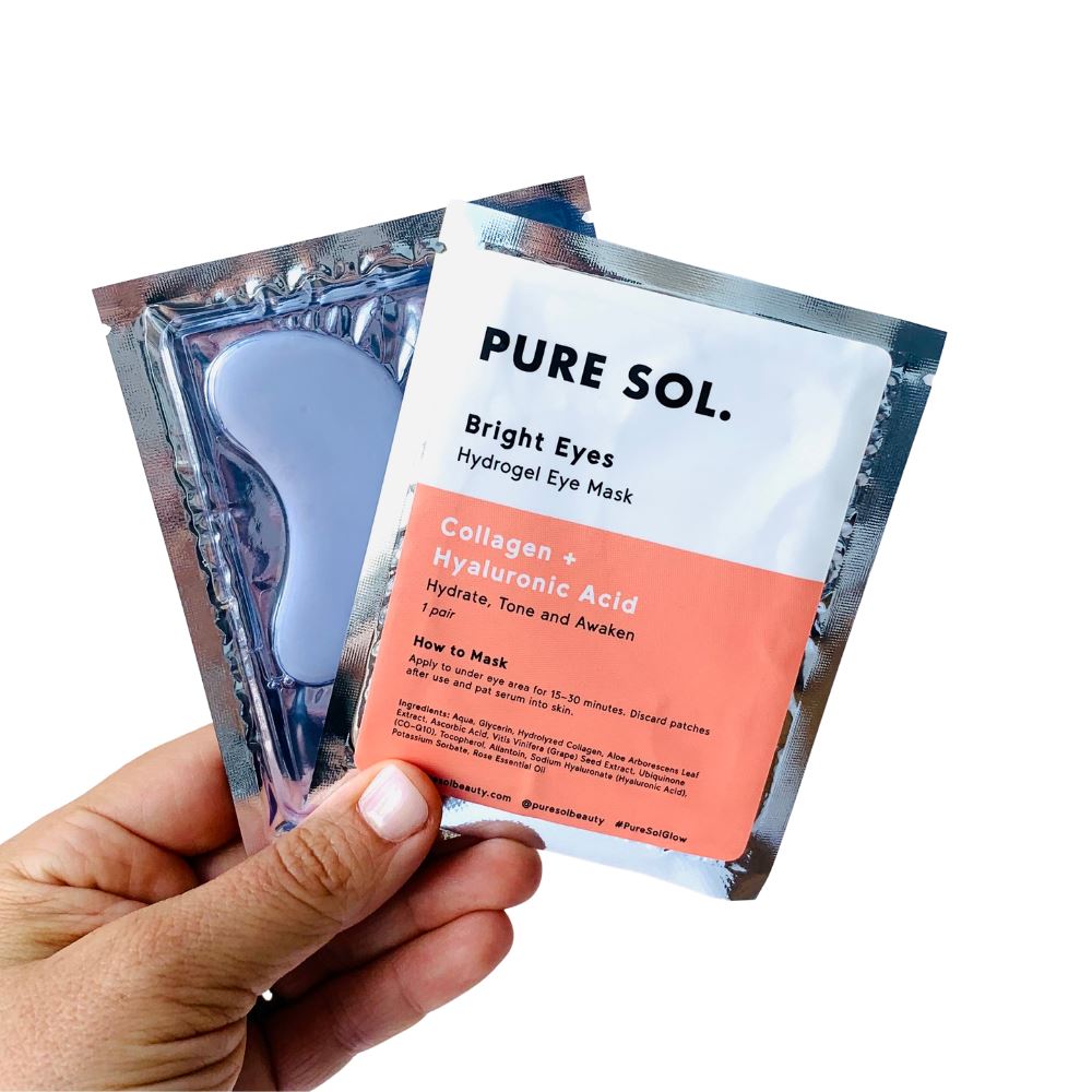 Bright Eyes Collagen Eye Mask - Single Sachet PURE SOL. 