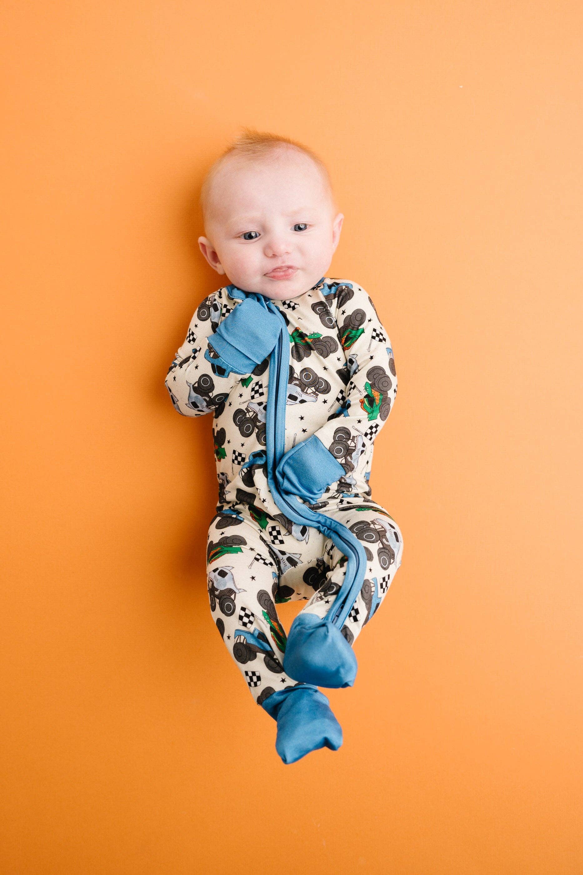Monster Trucks Bamboo Sleeper: Newborn Little One Shop 