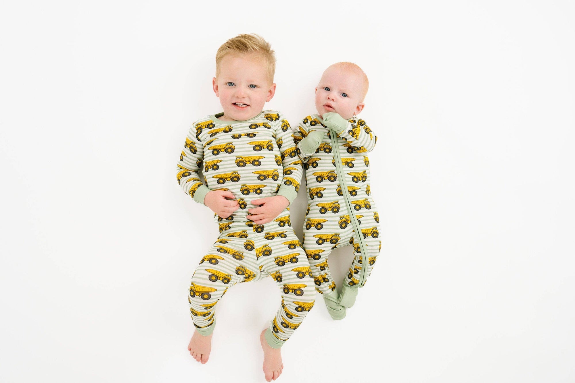 Dump Trucks Bamboo Sleeper: 0-3M Little One Shop 
